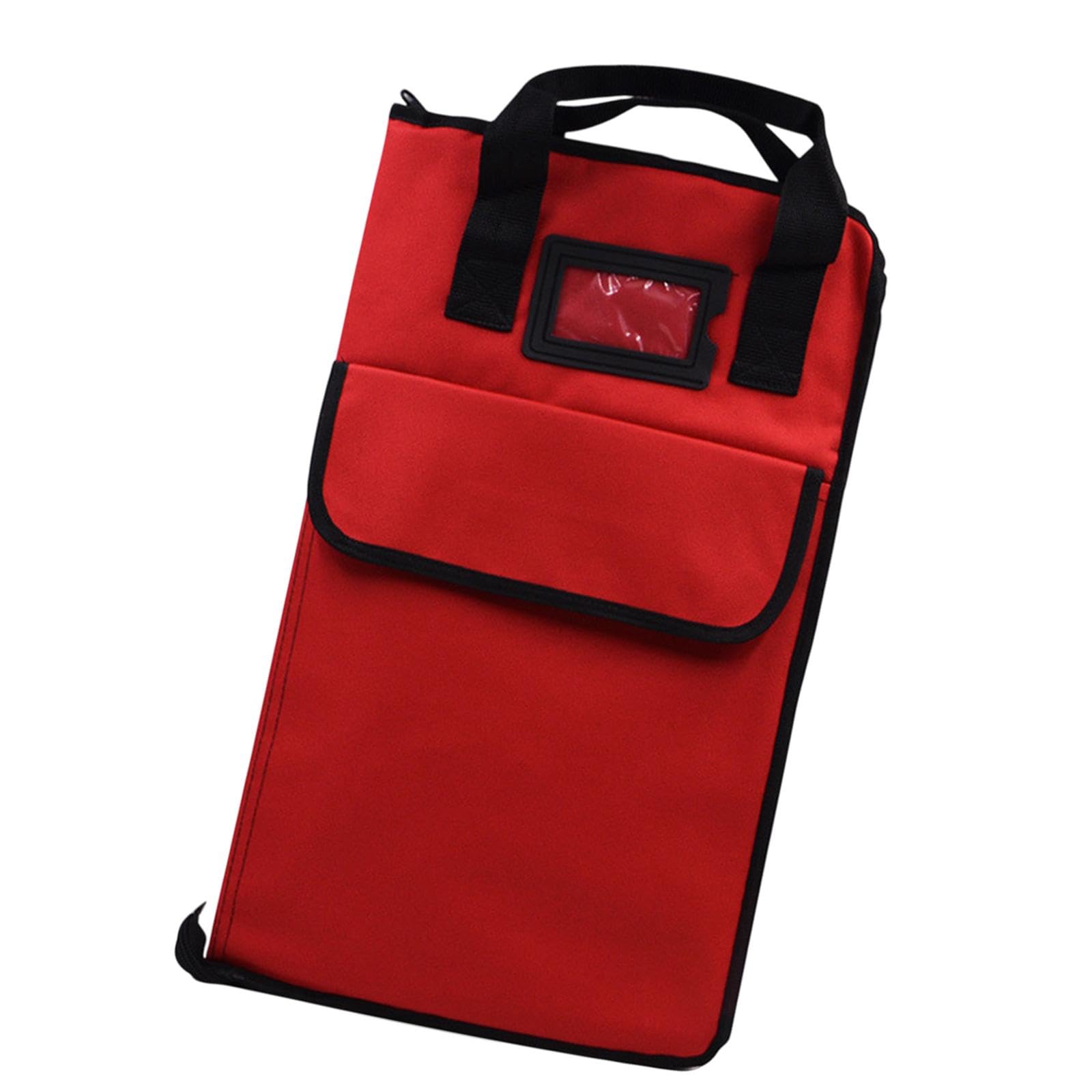 Calandis Drum Stick Bag Hold 12 Pair Professional With Handle Heavy Duty Storage Case Red | Sets & Kits | Drums | Percussion