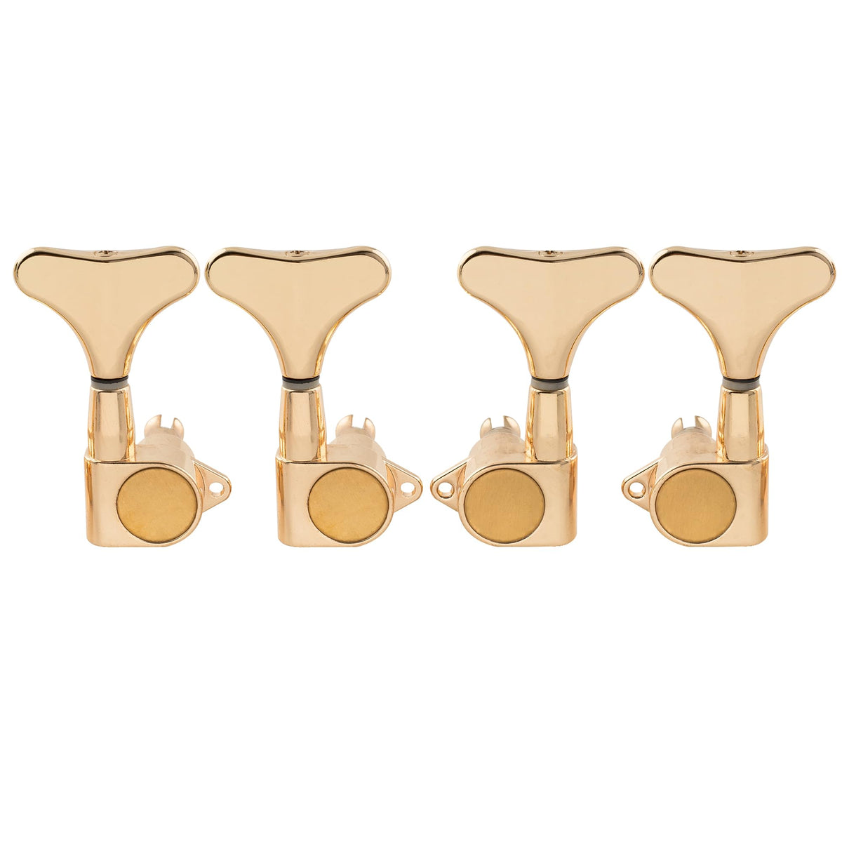 Musiclily Pro 2+2 Sealed Bass Tunerstuning Keys Pegs Machine Heads For Ibanez Style Precision Jazz Bass, Gold