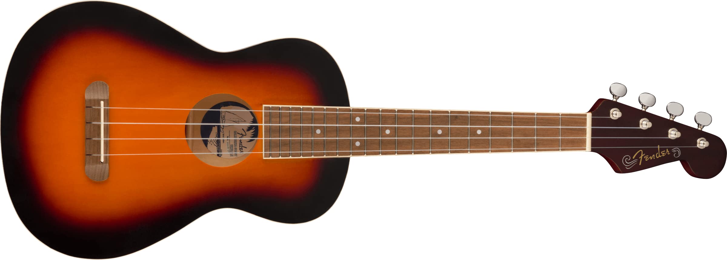Fender Avalon Tenor Ukulele, 2-Color Sunburst
