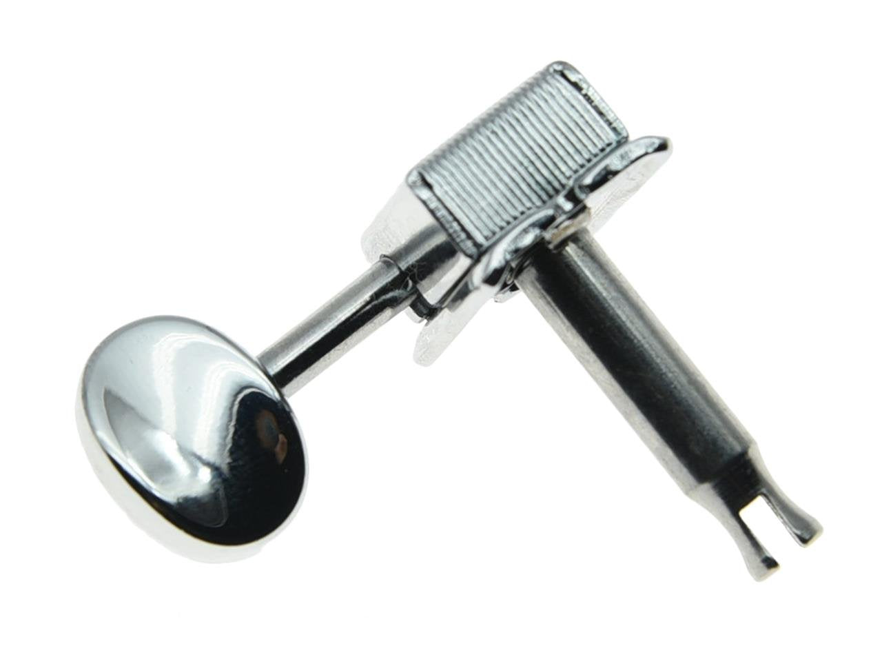 Dopro Chrome Lefty Split Shaft Vintage Guitar Tuning Keys Pegs Left Handed Machine Heads for Strat Tele