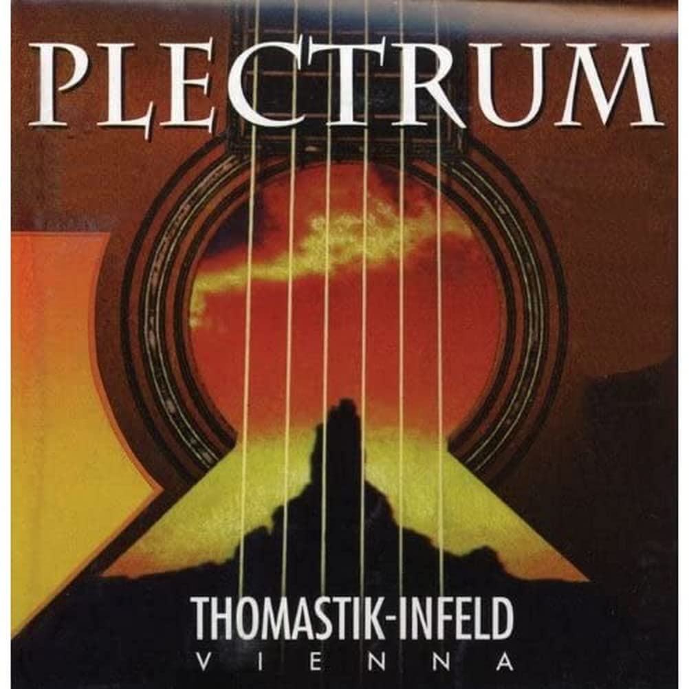 Thomastik single string D .027 bronze with silk padding, flatwound AC027 for Acoustic Guitar Plectrum Acoustic set AC111, AC211 