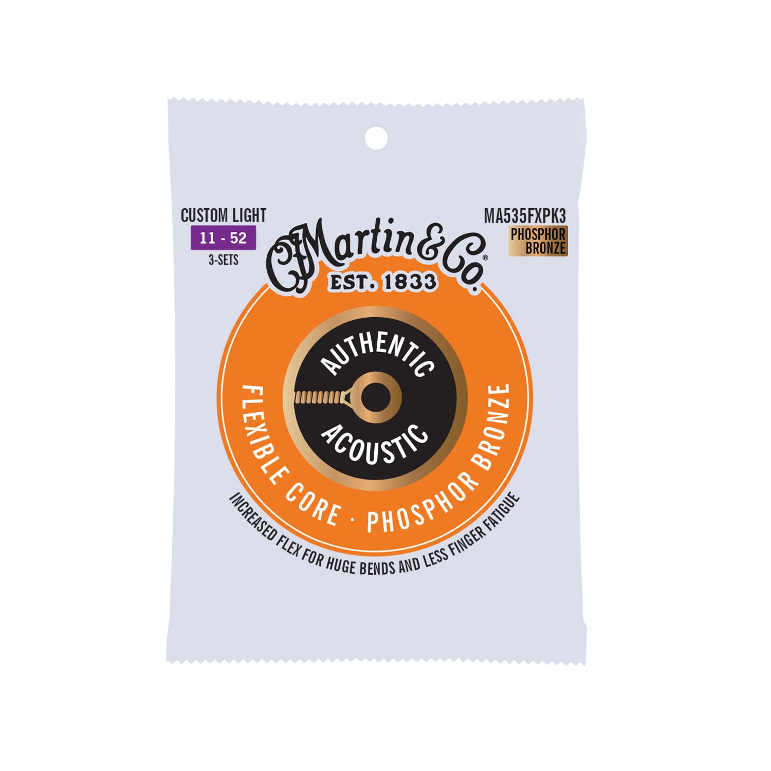 Authentic Acoustic Flexible Core Custom Light