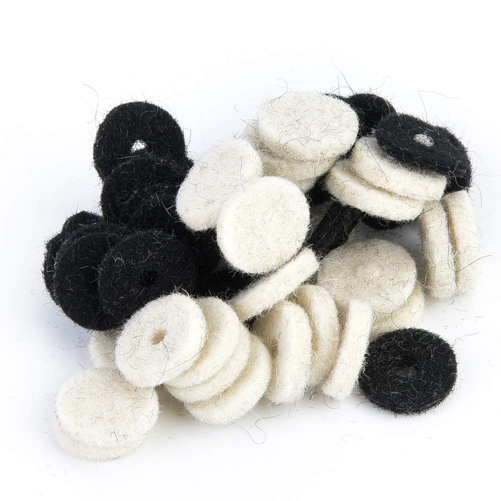 Guitar Strap Locks, Strap Button Felt Washer Guitar Tail Nail Washer Strap Lock Pad Felt Washers Guitar Parts Guitar Replacement