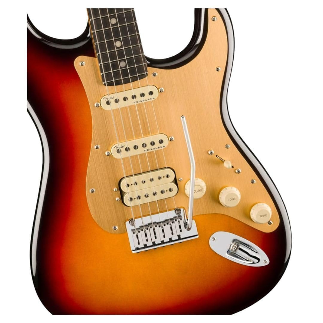 Fender American Ultra II Stratocaster HSS Electric Guitar - Ultraburst, Ebony Fingerboard