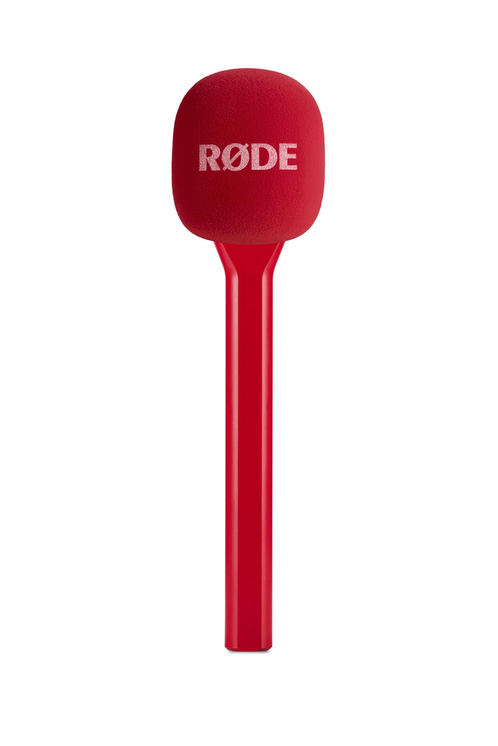 RDE Interview GO Handheld Adaptor for RDE Wireless Microphones (Red)