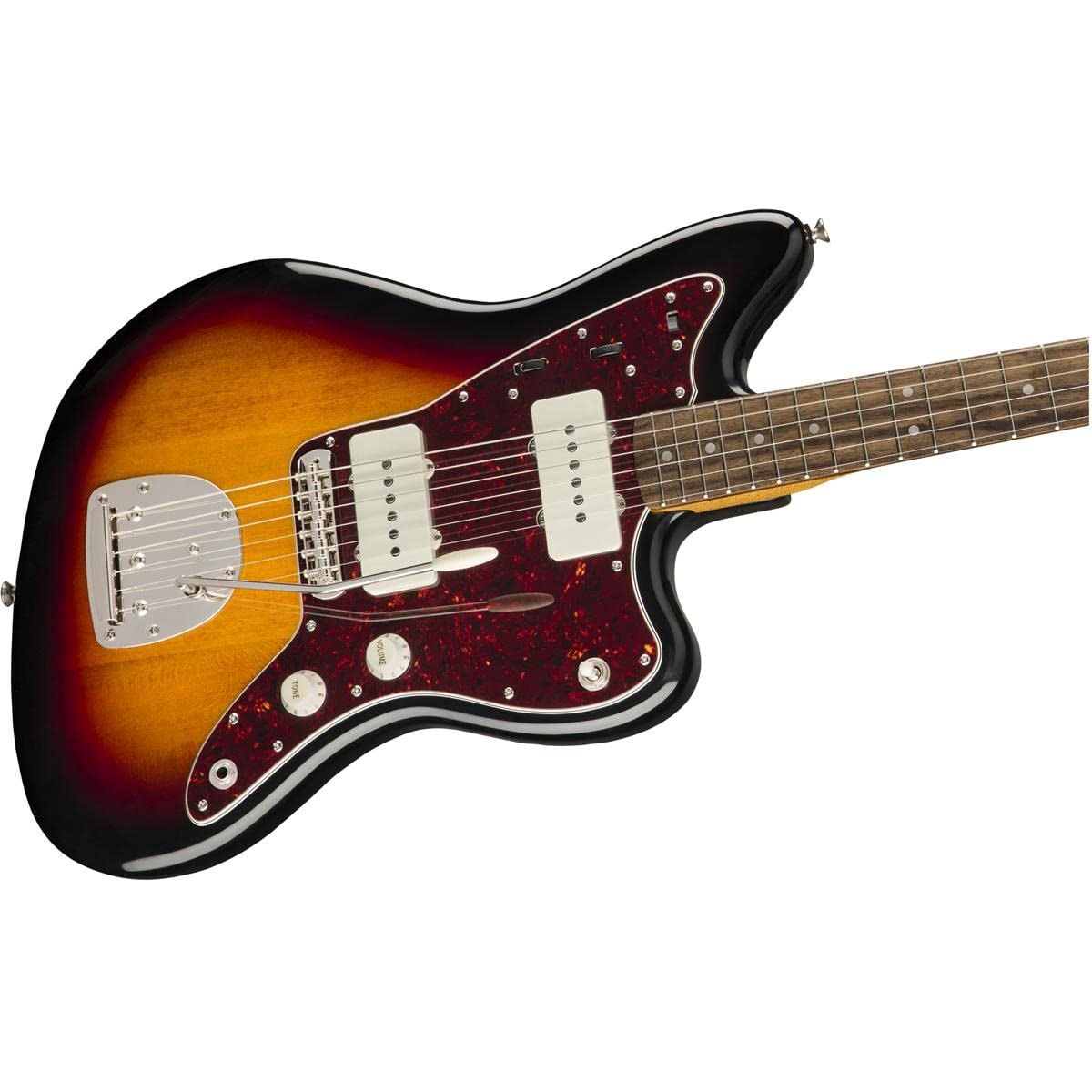 Squier Classic Vibe 60s Jazzmaster Electric Guitar, with 2-Year Warranty, 3-Color Sunburst, Laurel Fingerboard