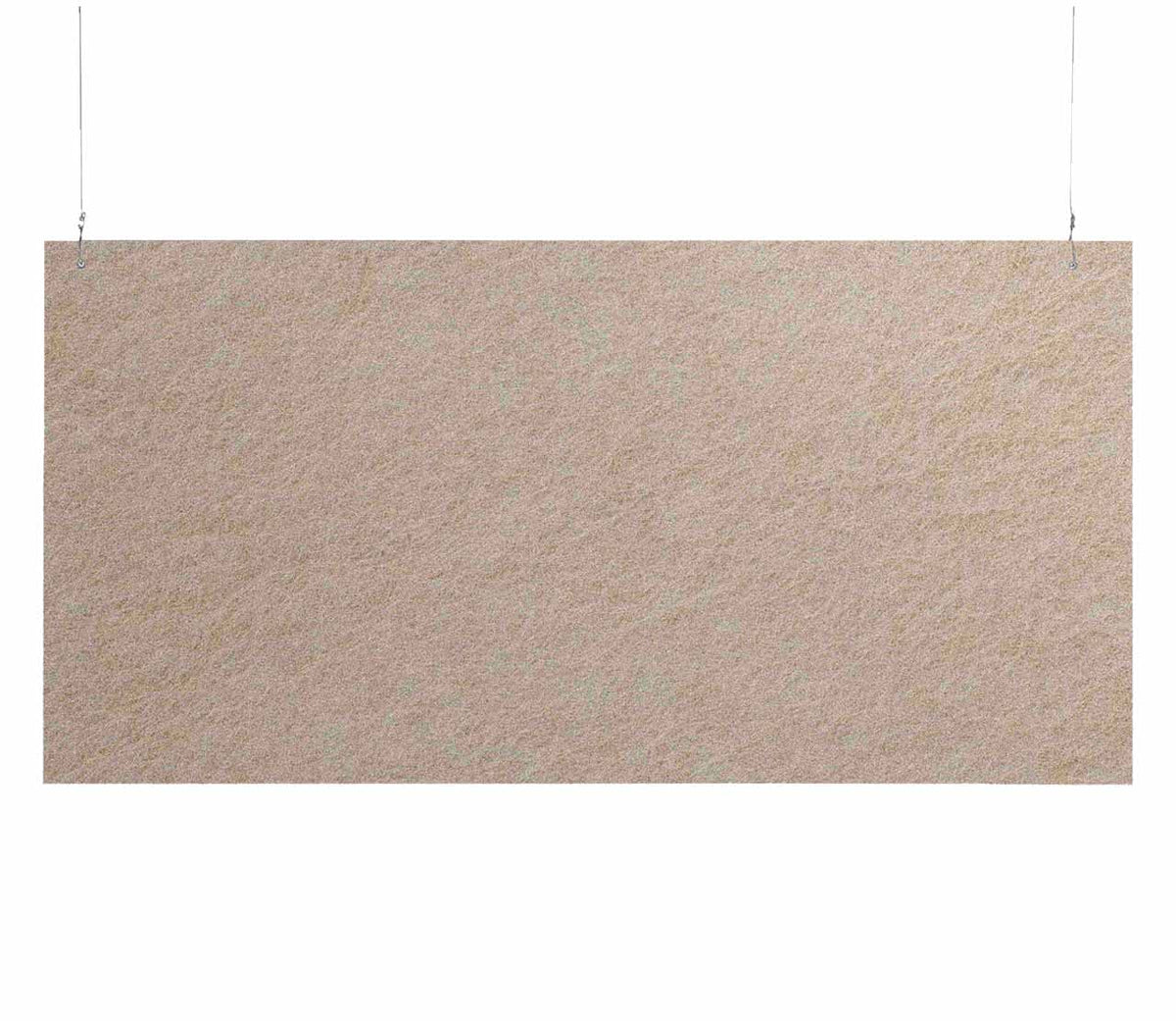 Versare Hanging Soundsorb Acoustic Baffles | Sound Dampening Material | Ceiling-Hung | Modern Design | 48'' X 24'' Beige Soundso