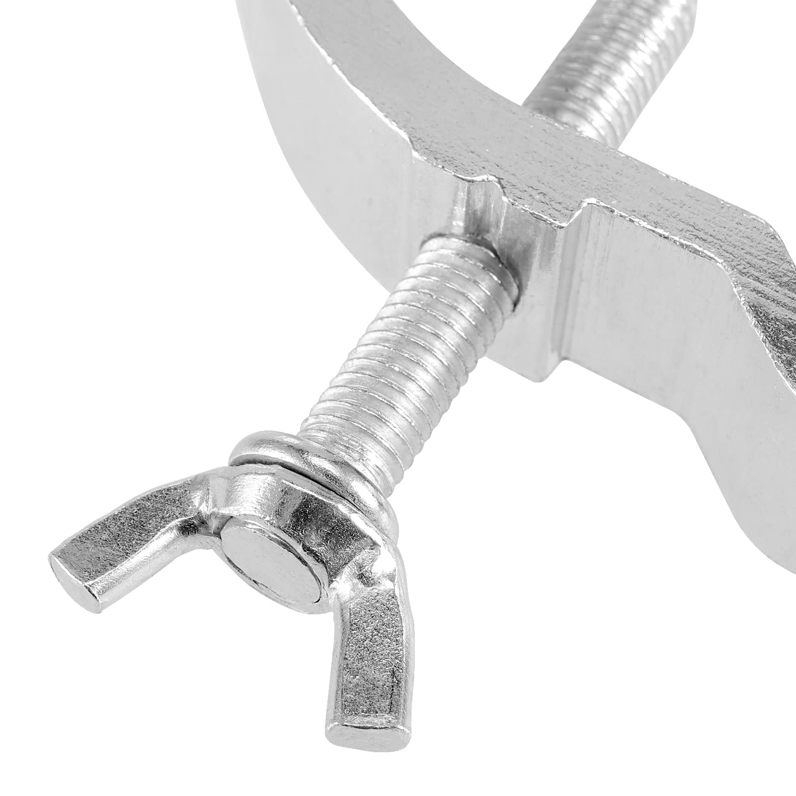 MUKCHAP 10PCS Truss Stage Light Clamp Hook, 1.2-2 Inch Cast Aluminium DJ Light Clamps, Stage Lighting C Clamps Clips for Par Lig