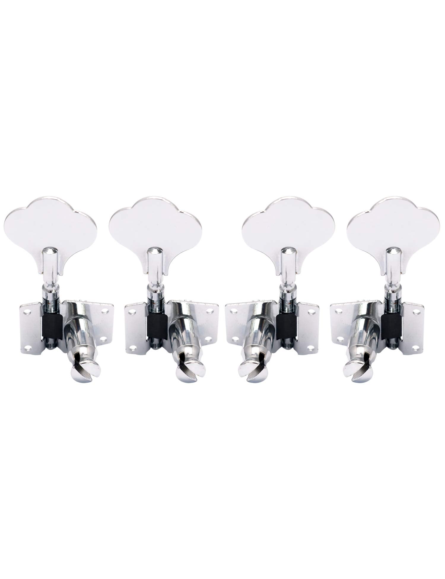 Metallor Bass Tuning Machines Tuning Pegs Tuning Keys Machine Heads Tuners Vintage Open Gear 2 Left 2 Right for P Bass J Bass Gu