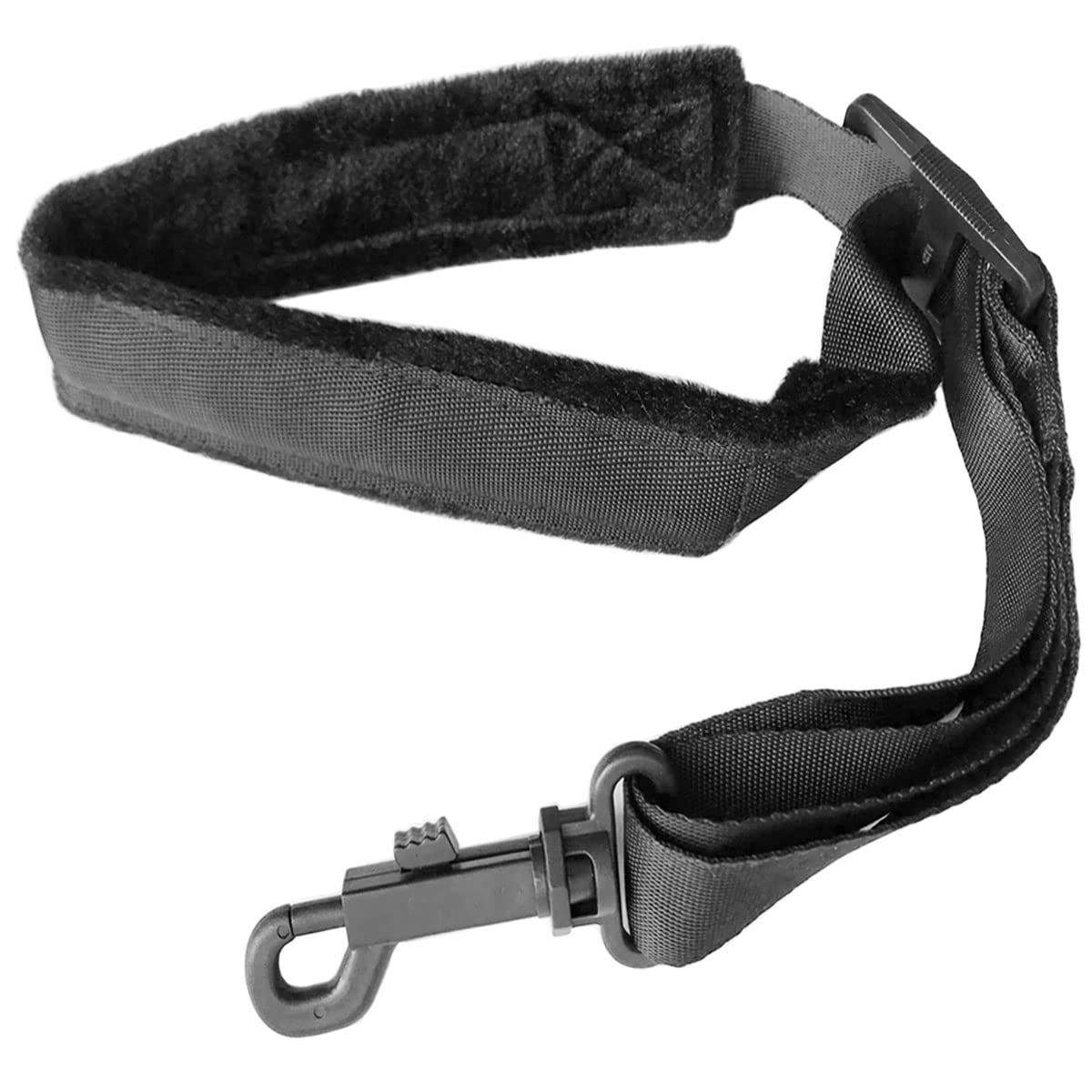 Morneve Saxophone Neck Strap Soft Padded Sax Strap for Alto Tenor Saxophone Baritone Soprano Clarinet Horn Music Thick Swivel Sh