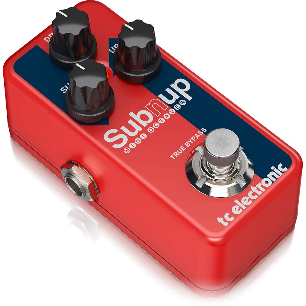 TC Electronic SUB 'N' UP MINI OCTAVER Compact Version of Hugely Popular Sub 'N' Up Octaver with Advanced Polyponic Octave Engine