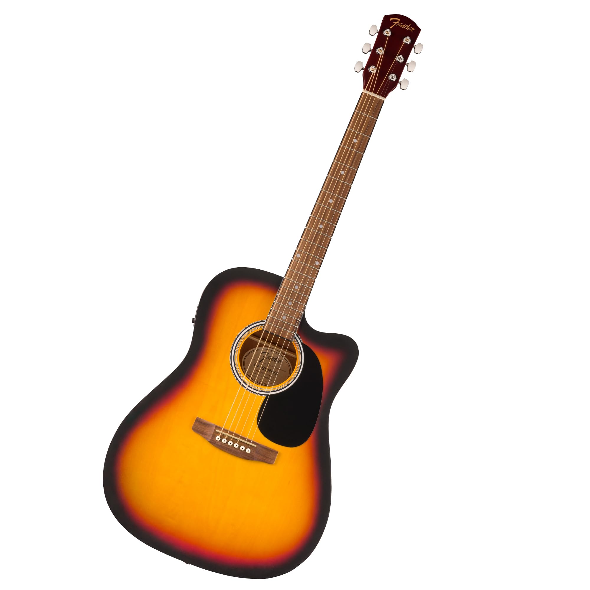 Fender Fa-25Ce Dreadnought Acoustic Electric Guitar, Beginner Guitar, With 2-Year Warranty, Includes Built-In Tuner And On-Board