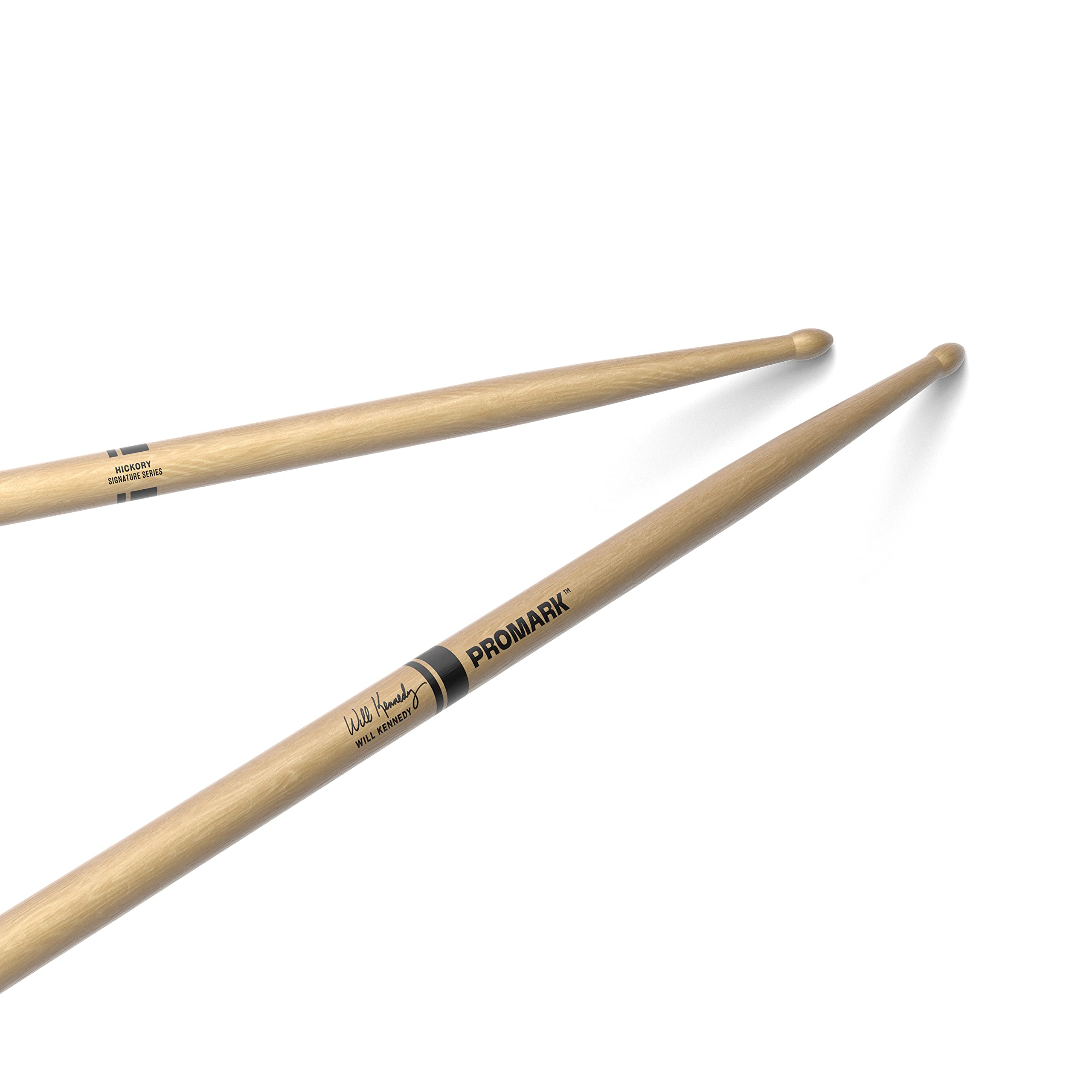 ProMark Will Kennedy Hickory Drumsticks, Wood Tip, One Pair