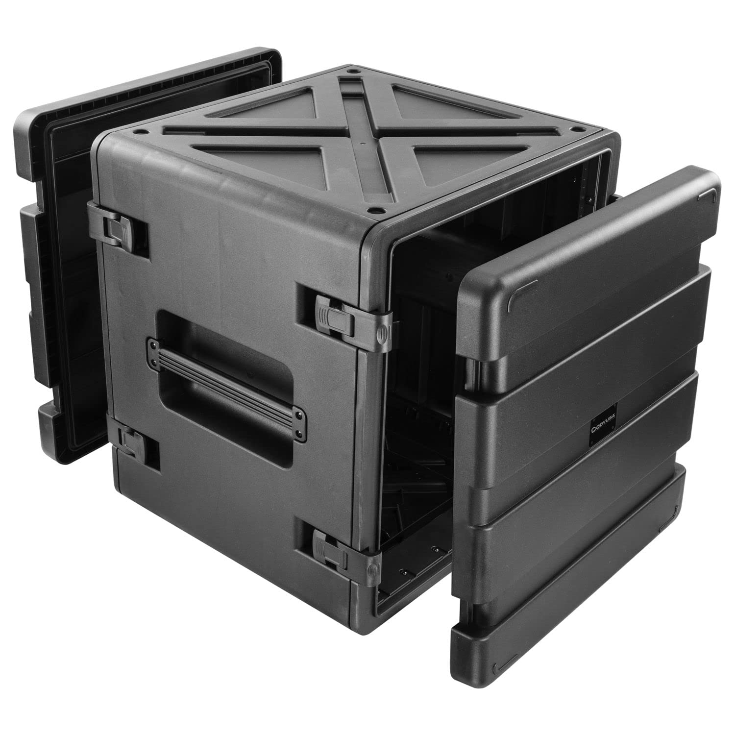 Watertight Dust-proof Injection-Molded 12U Rack Case Vulcan Series