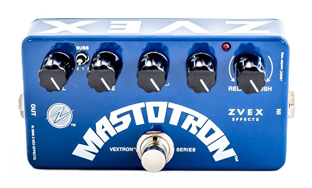 Zvex Mastotron Vextron Series Silicon Fuzz Guitar Pedal Blue – Emusicmart