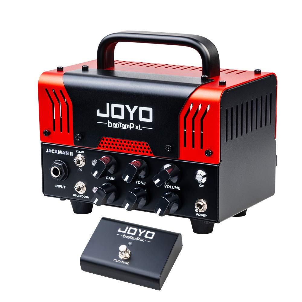 JOYO Jackman II BanTamp XL Series Mini Amp Head 20W Hybrid Tube 2-Channel Guitar Amplifier with Bluetooth (No Sound, Need Extra 