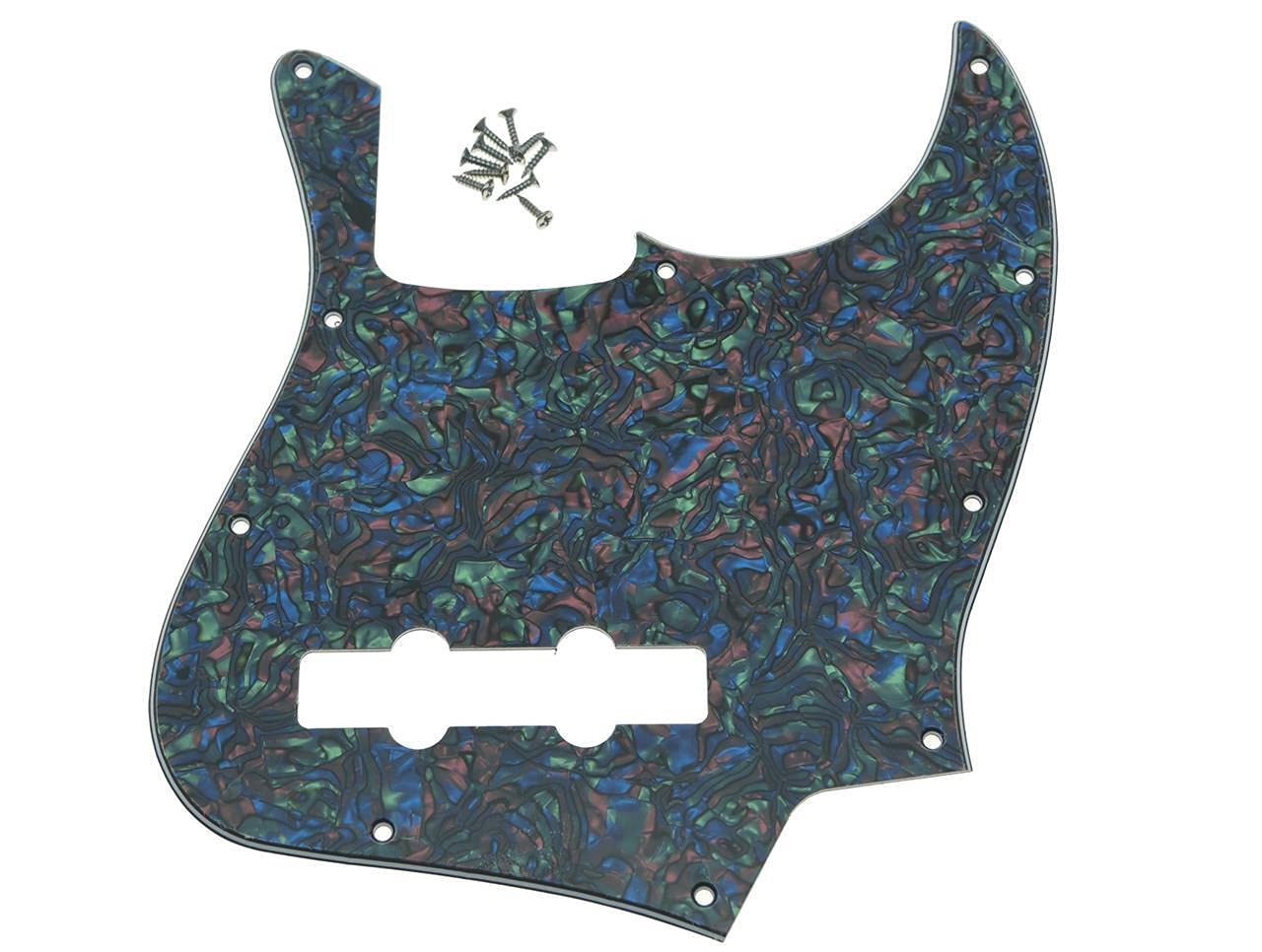 Dopro Jazz Bass J Bass Pickguard For Usa/Mexican 4 String Fd Jazz Bass Abalone Pearl