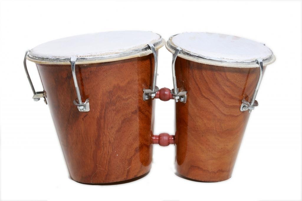 Musical Mart Mmbg-L-03Two Piecebongo Drum(Brown)