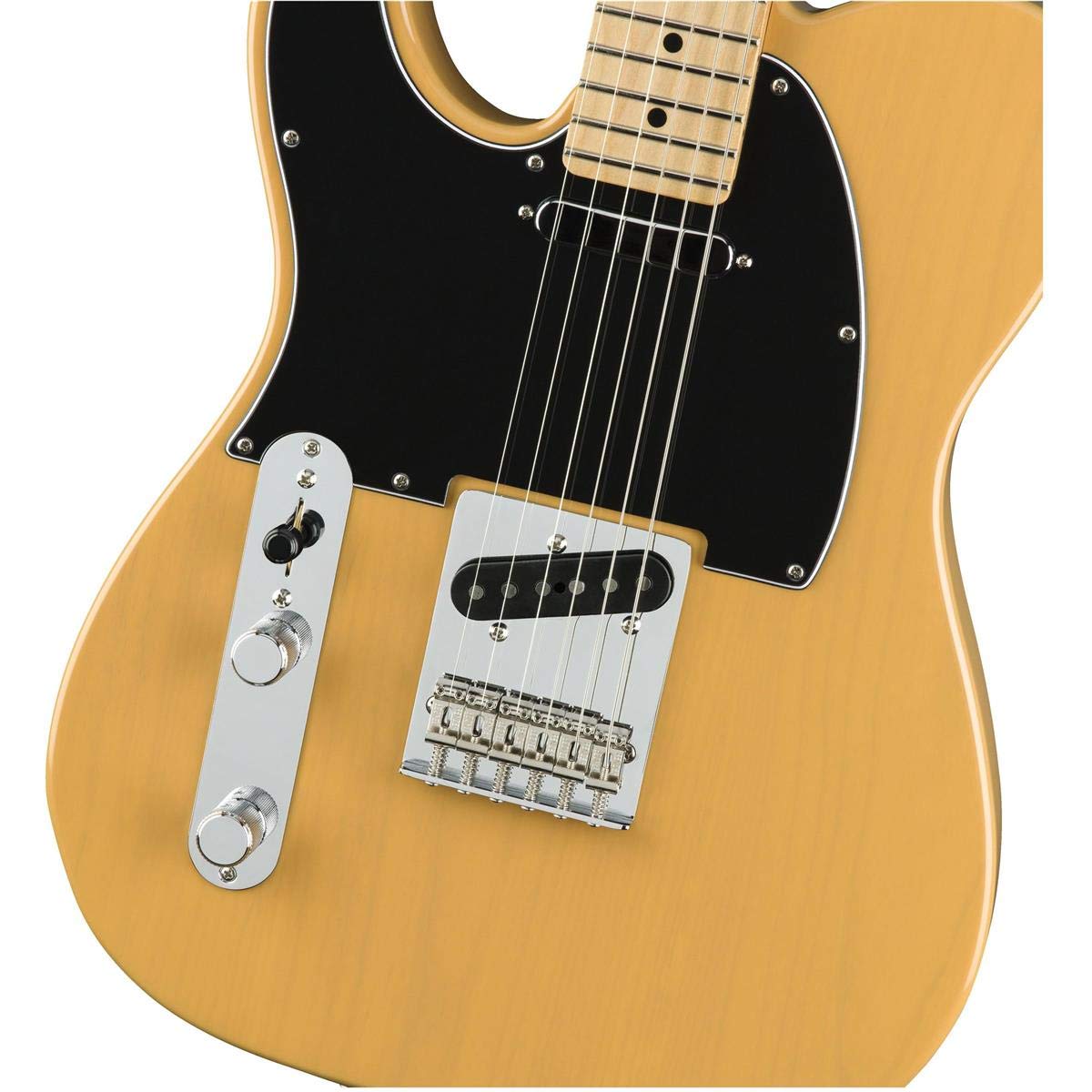 Fender Player Telecaster SS Electric Guitar, Butterscotch Blonde, Maple Fingerboard, Left-Handed