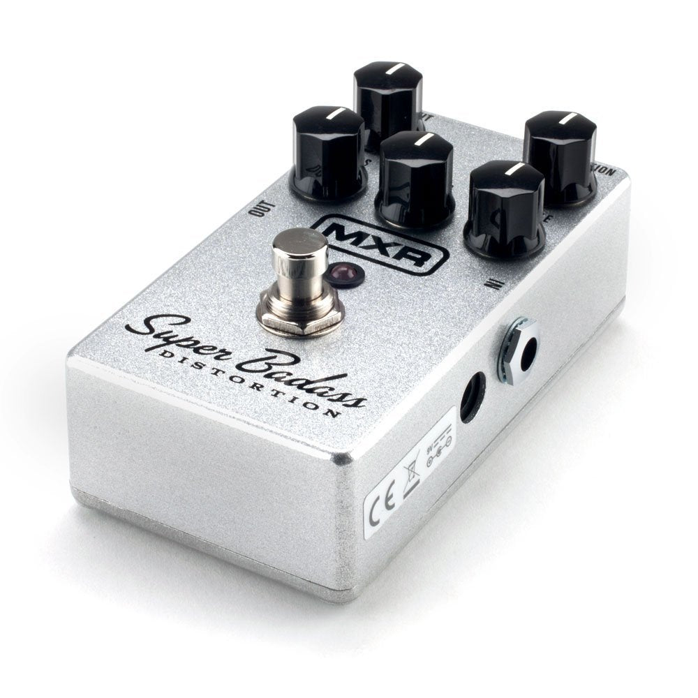 Briskdrop MXR M75 Super Badass Distortion Guitar Effects Pedal Bundle with MXR Premium Instrument Cable and Patch Cables m75bund