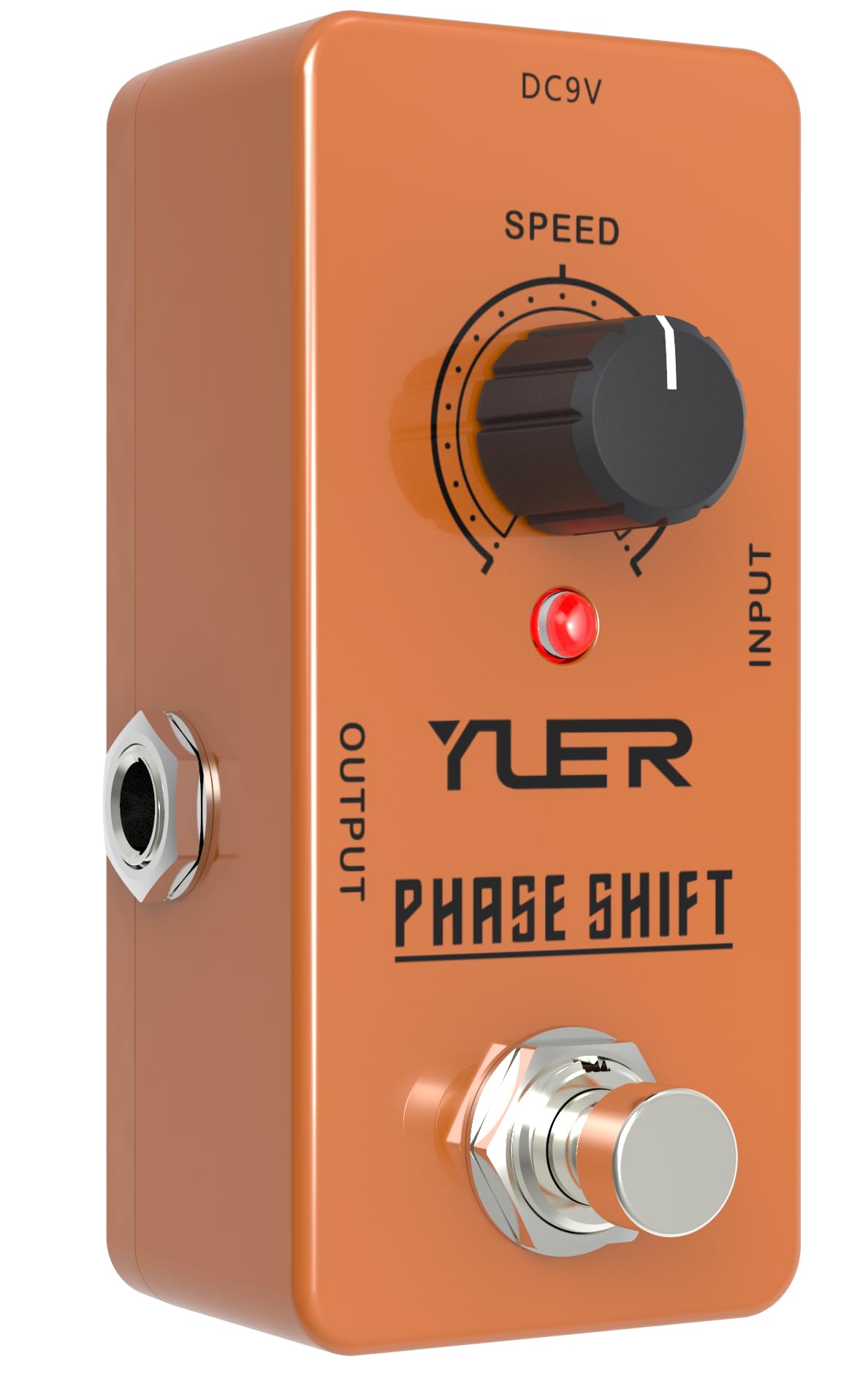 Phase Shift,Guitar Pedal,Electric Guitar Effects Pedal for Guitars and Bass Effect Pedals Mini Single Type DC 9V True Bypass