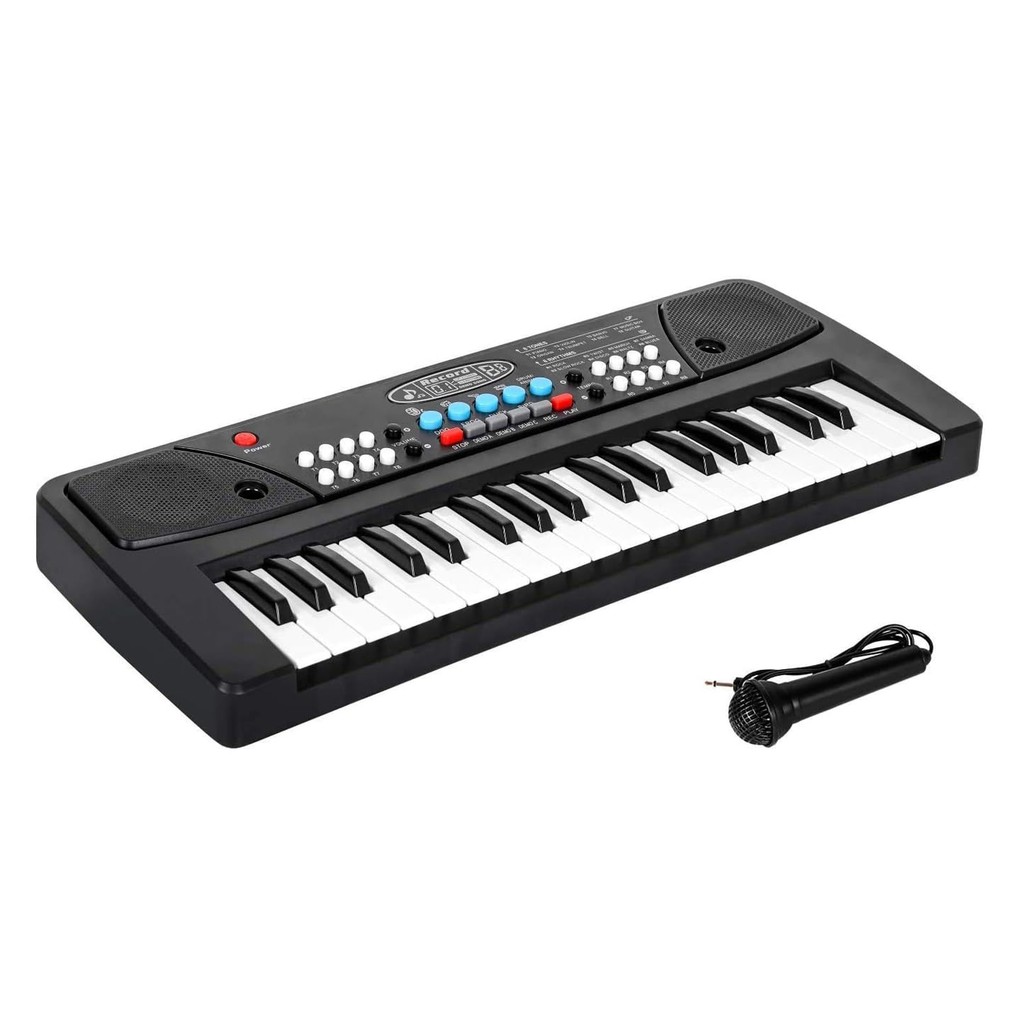 Hk Toys Piano Keyboard|For Kids With Microphone |Portable Electronic Keyboards For Beginners Musical Toy Pianos (37 Key)