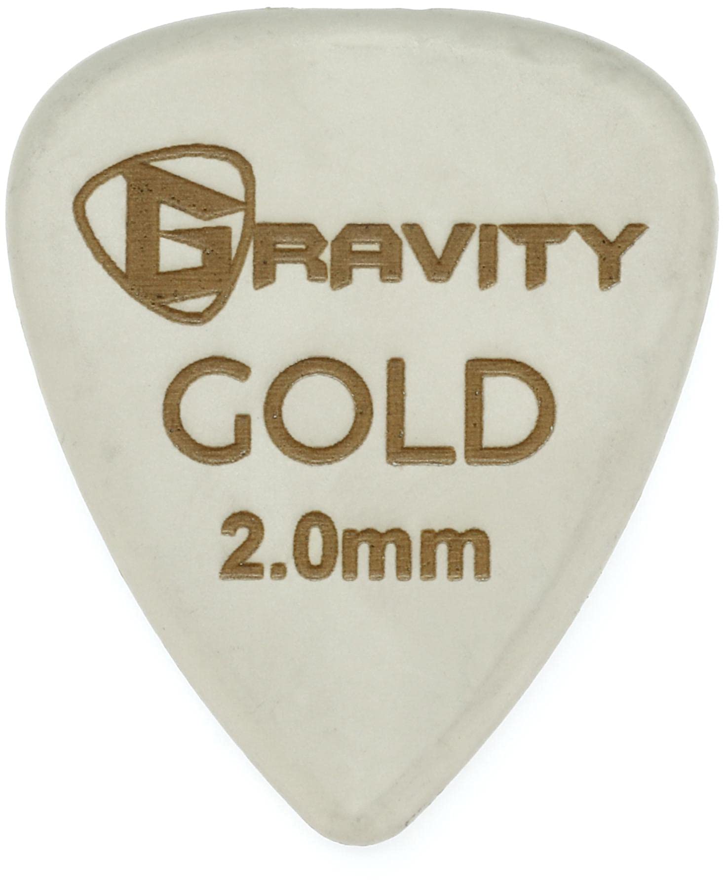Gravity Gold Series Guitar Picks - Perfect For Beginners & Professionals | Pack Of 4
