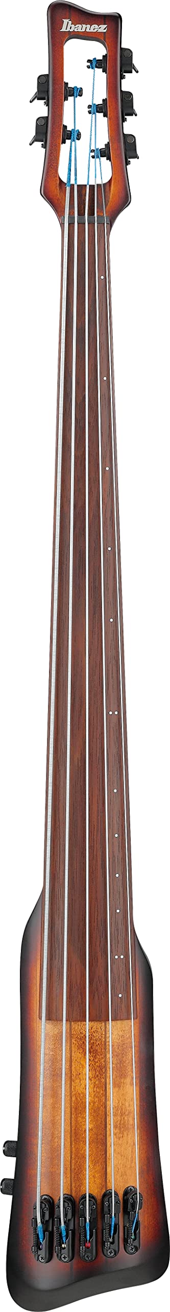 Ibanez Bass Workshop UB805 5-string Electric Upright Bass - Mahogany Oil Burst