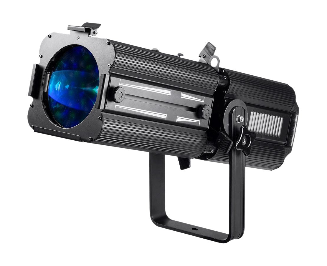 Monoprice COB LED Ellipsoidal Stage Spotlight - RGBW, 180-Watt, Adjustable Manual Zoom (17-50 Degree Beam Angle) Stage Right Ser