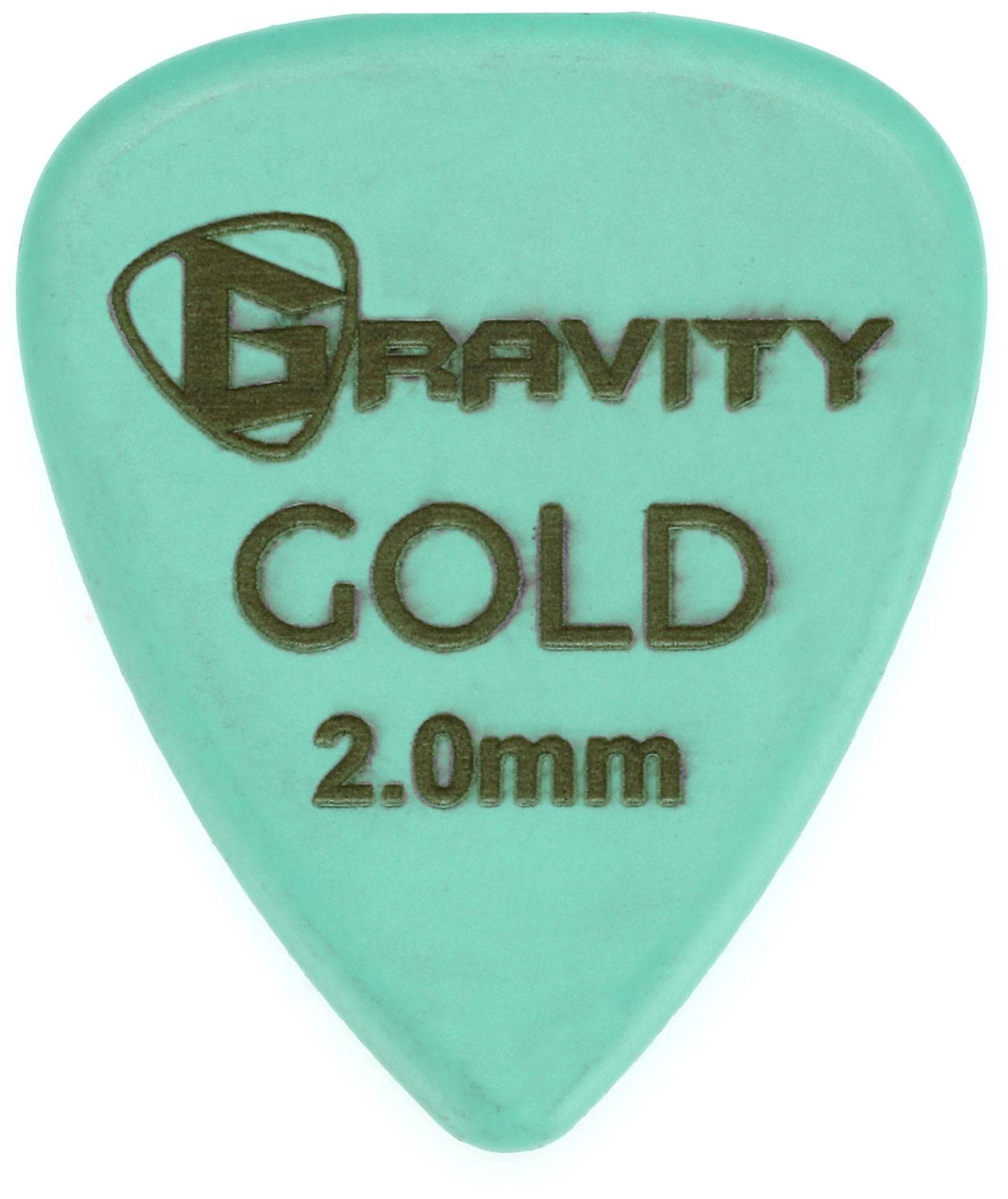 Gravity Gold Series Guitar Picks - Perfect For Beginners & Professionals | Pack Of 4