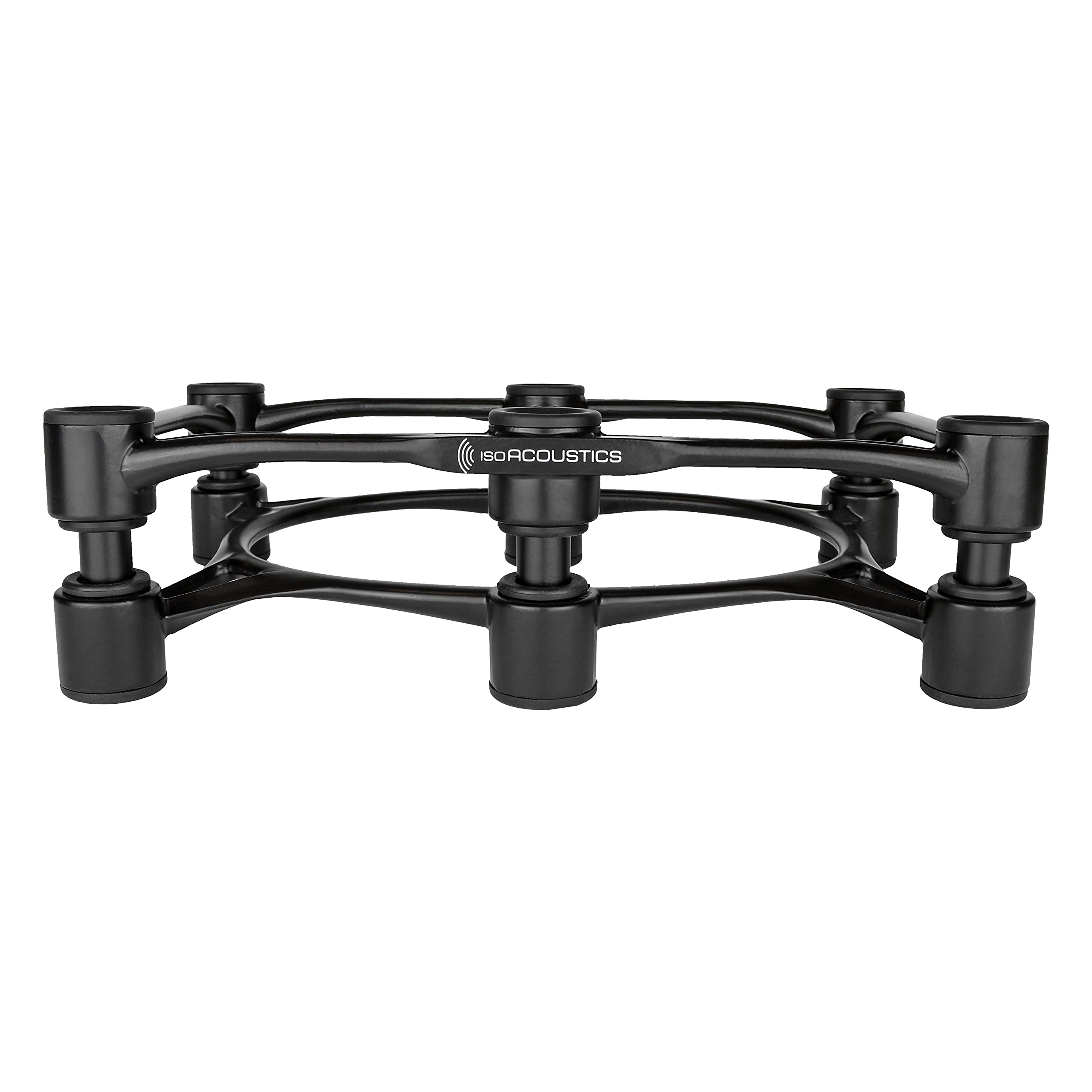 Isoacoustics Aperta Series Isolation Speaker Stands With Tilt Adjustment: Aperta300 (118 X 79) Black (Single)