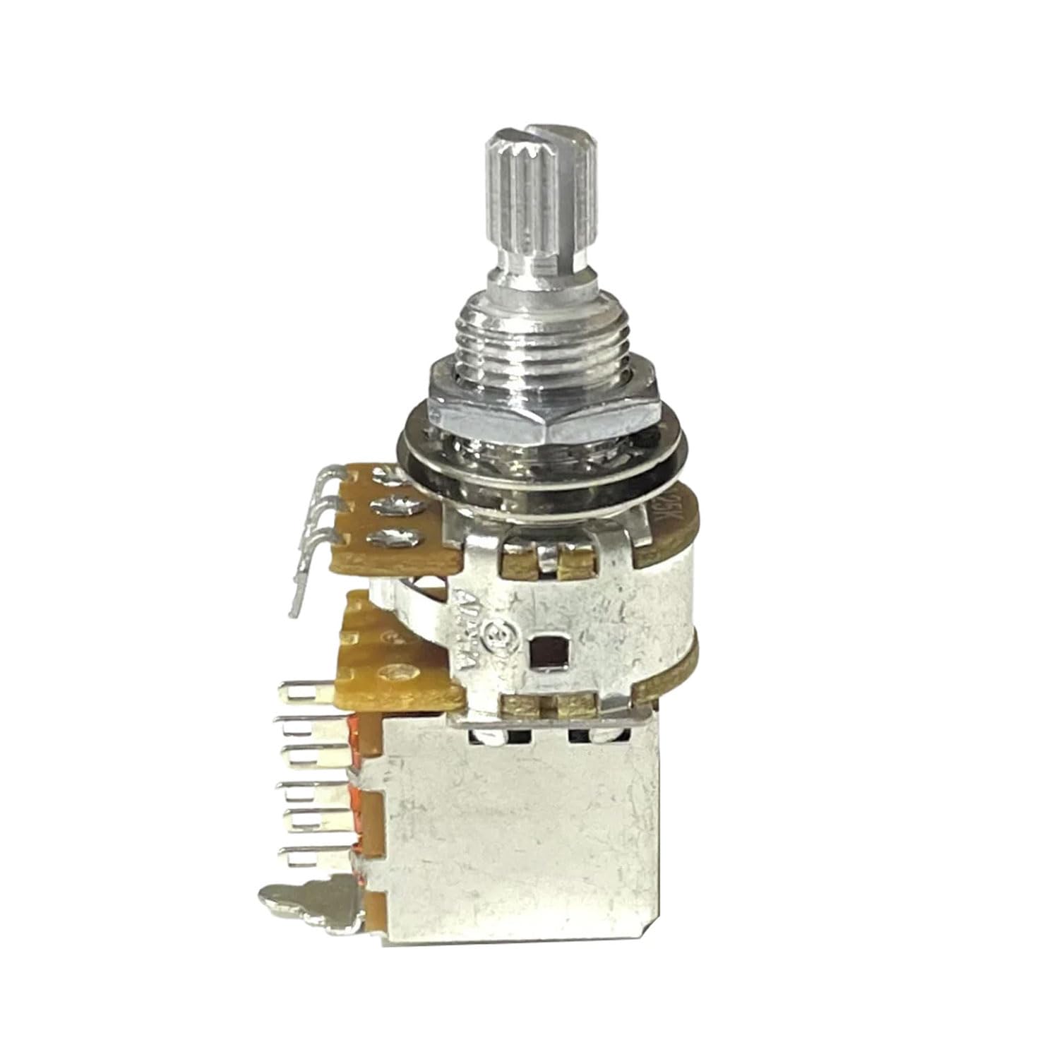 Allparts EP-0225-000 Push/Pull Potentiometer (Pot 25K, Corrugated Axis, Logarithmic)