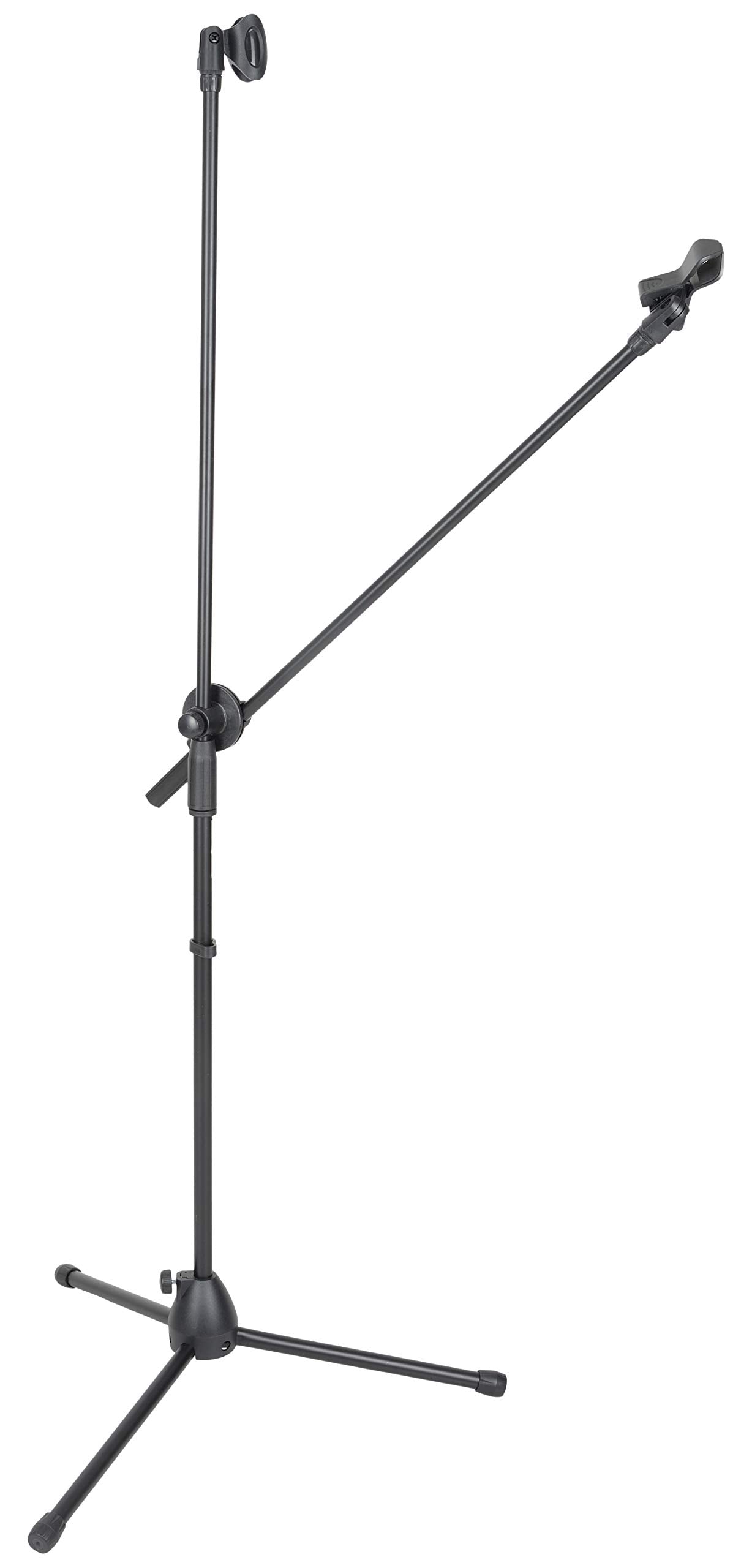 Arctic 3 Leg Boom Double Microphone Stand (Black)