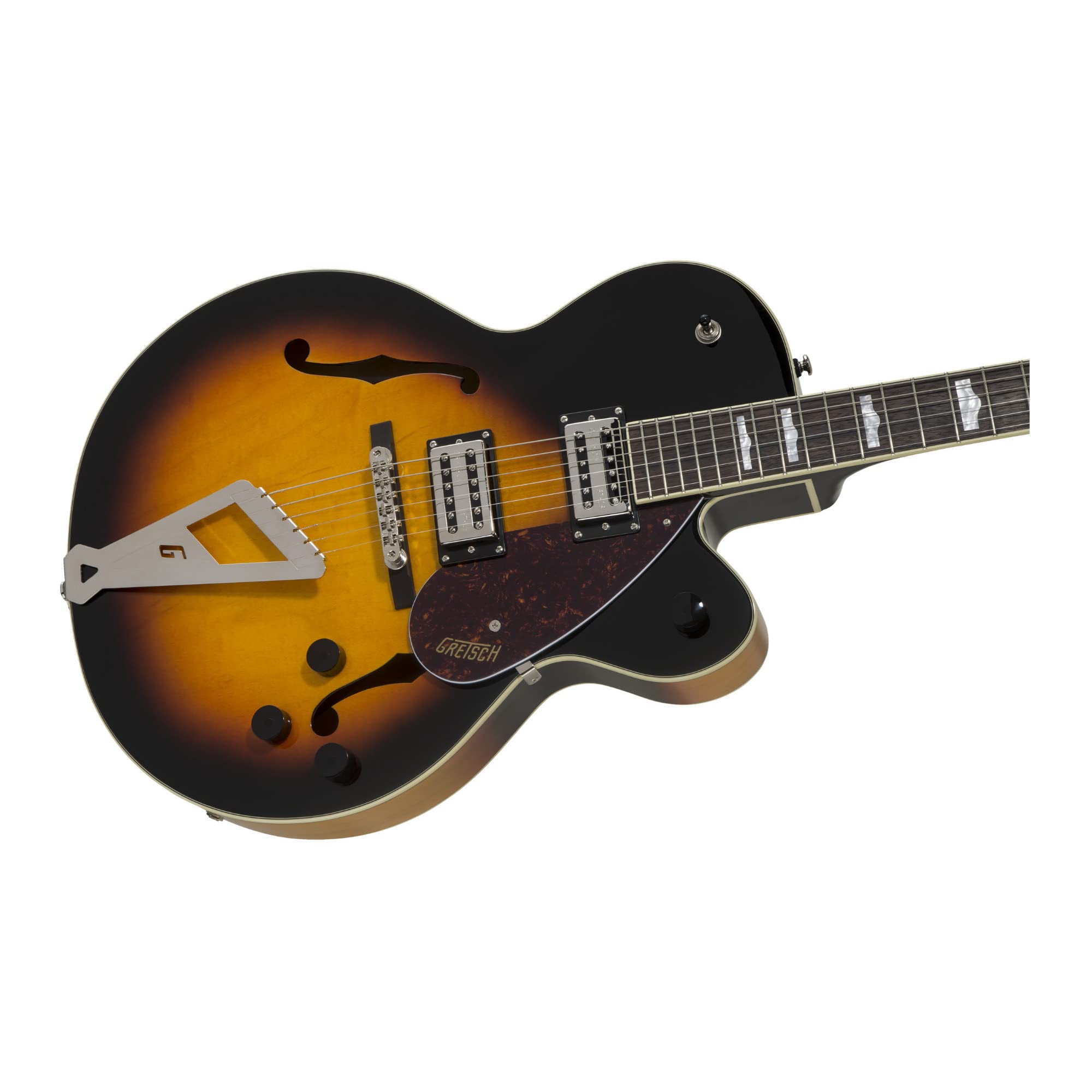 Gretsch G2420 Streamliner Hollow Body 6-String Electric Guitar with Chromatic II Tailpiece, Broad'Tron Pickups, and Laurel Finge