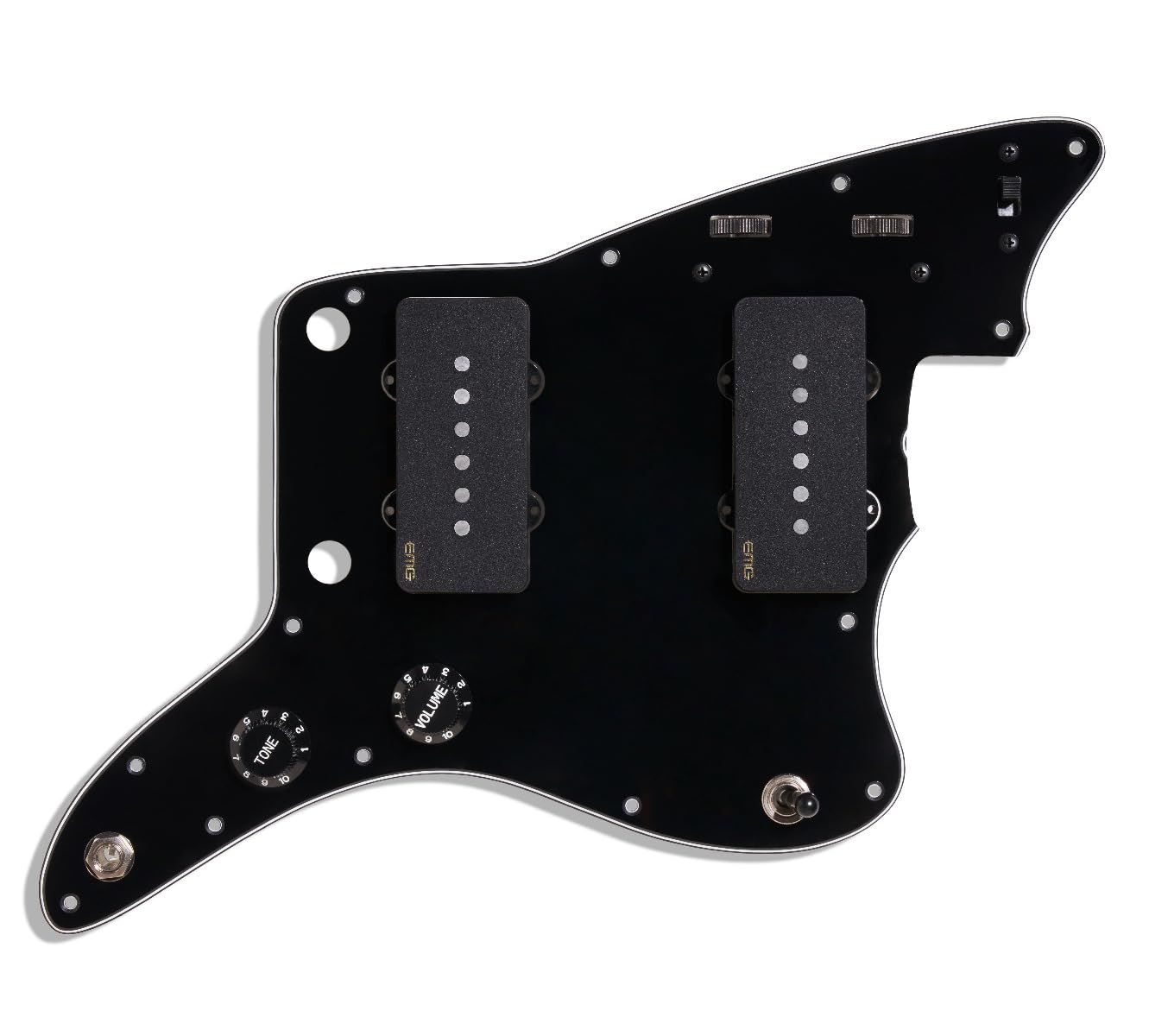 Emg Jmaster Loaded Pickguard System, Black (7756.00)