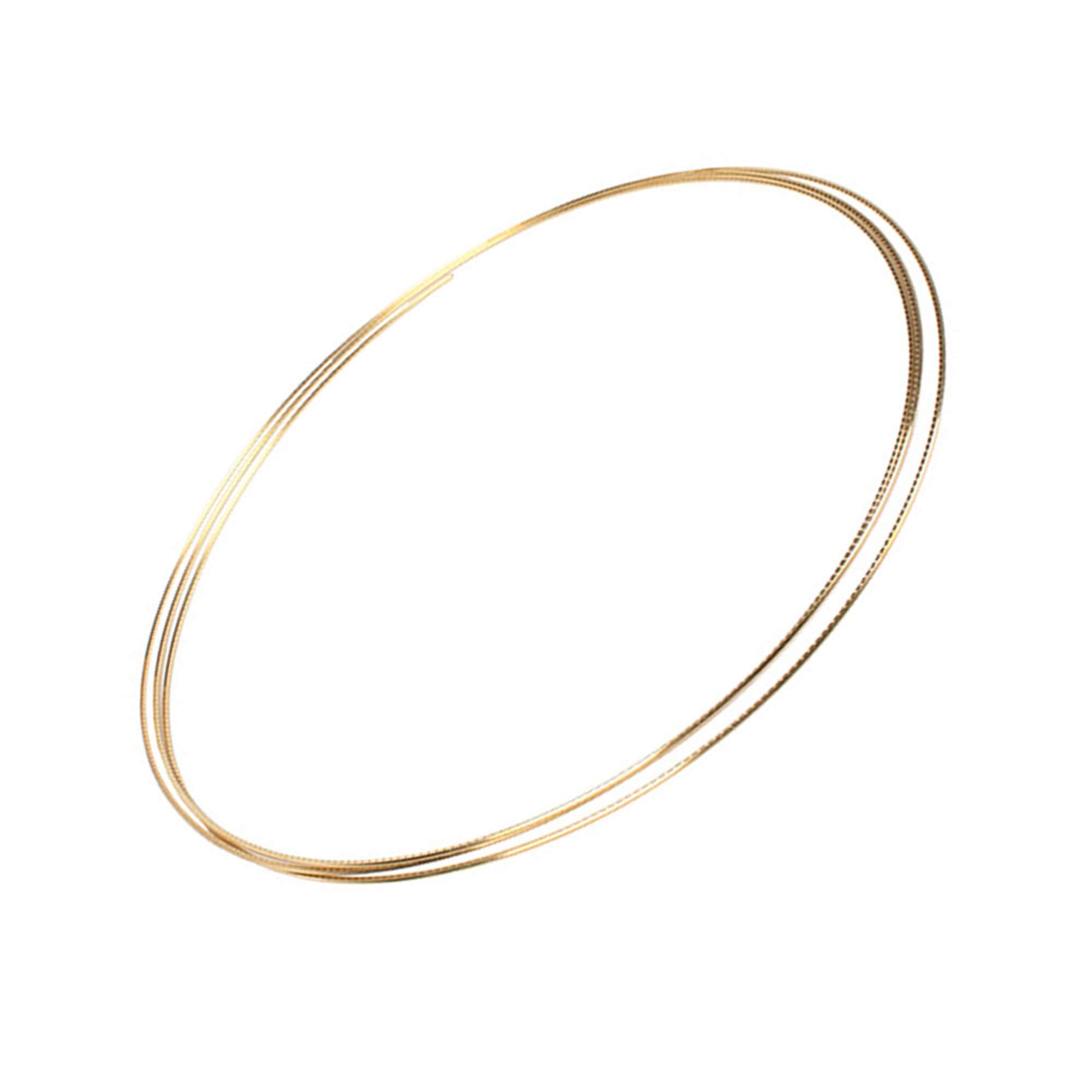 Lovermusic Gold 2.3mm Fingerboard Brass Copper Acoustic Guitar Fret Wire Acoustic Guitar Strings for Folk Guitars