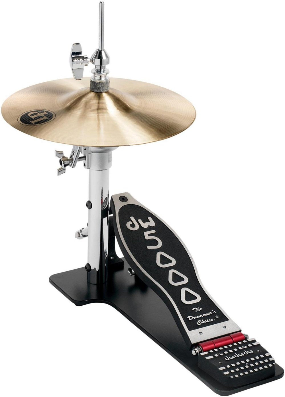 DW 5000 Series Lowboy Hi-hat Stand With Cymbals