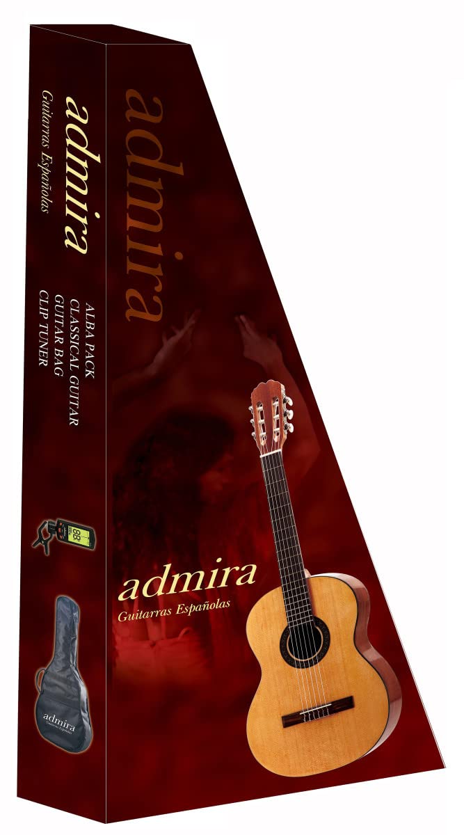 Admira 6 String Classical Guitar, Right (Alba Pack)