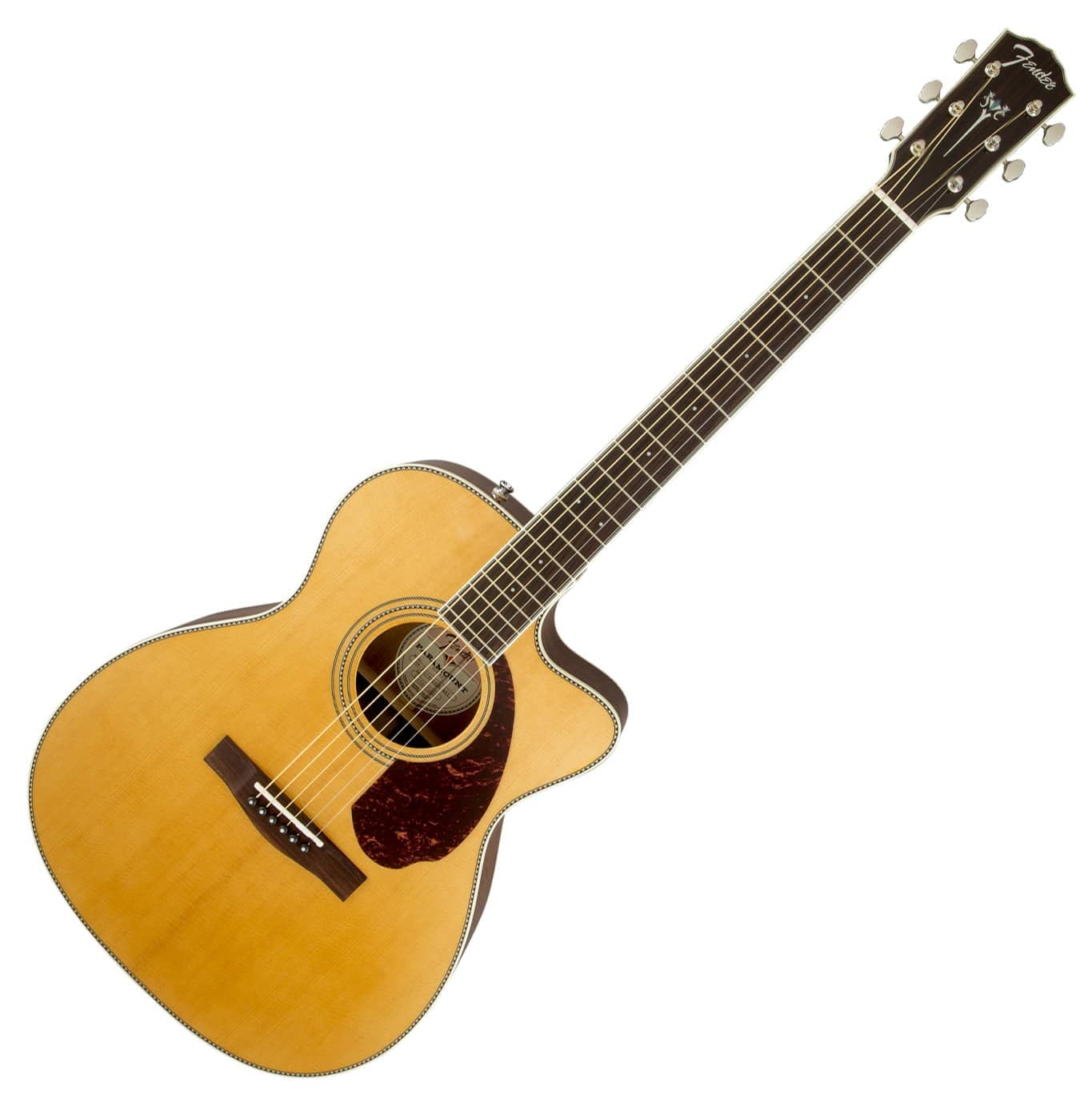 Fender Paramount PM-3 Standard Triple-0 Acoustic Guitar, with 2-Year Warranty, Natural, with Case