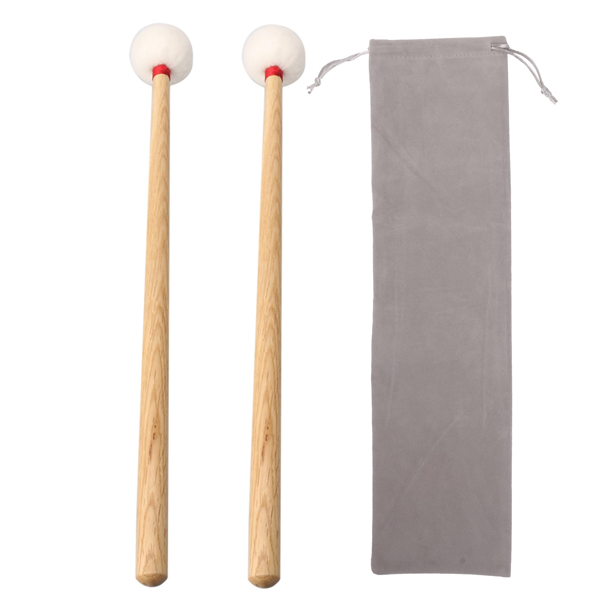 BQLZR Percussion Drumstick Mallet Stick 4.57inch Length, Drum & Percussion Mallets for Xylophone, Chime, Wood Block, Glockenspie