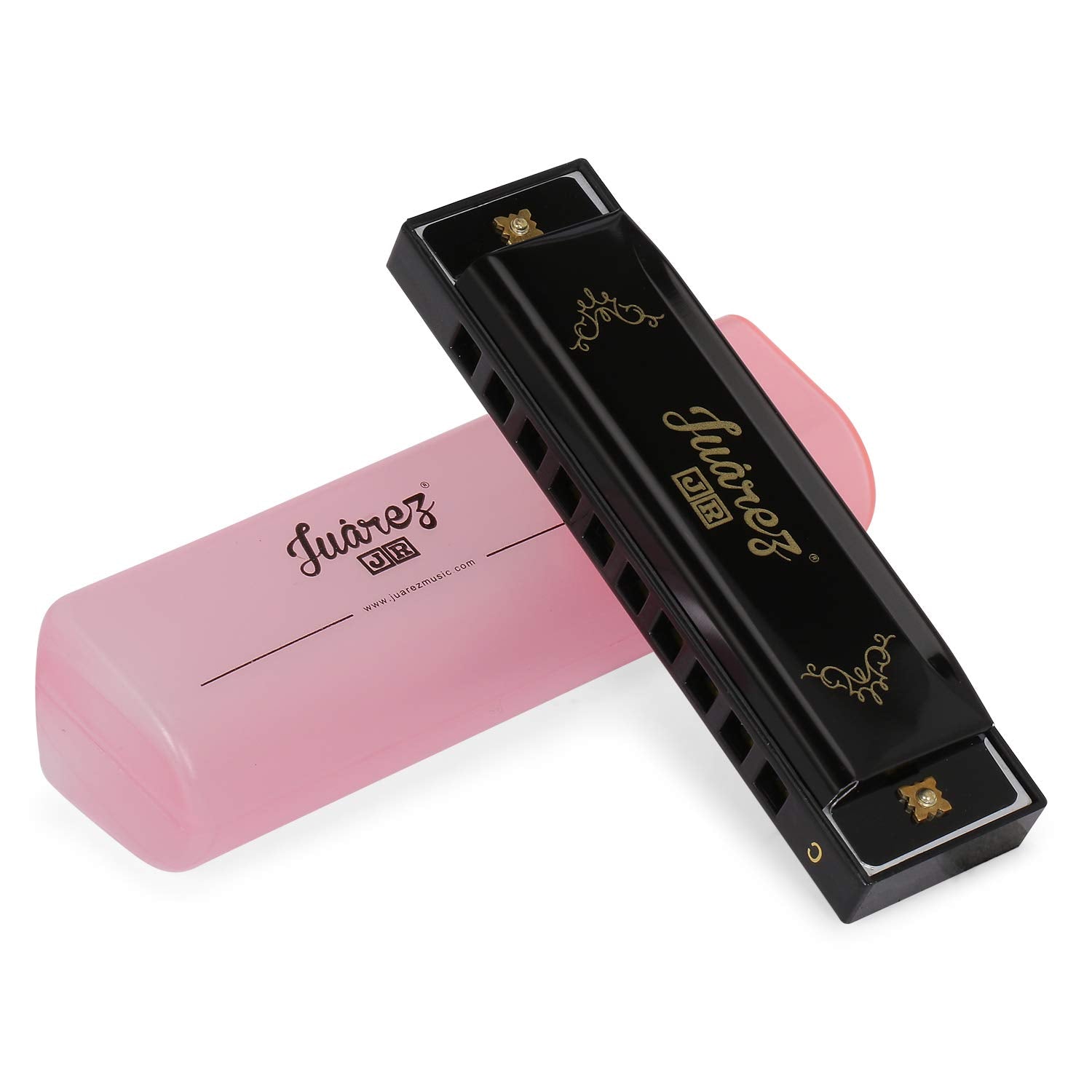 Juarez Junior Jj10Hb 10 Holes Educational Harmonica Key Of C Scale | Mouth Organ | Cover - Aluminum | Comb - Abs | Reed  Aluminu