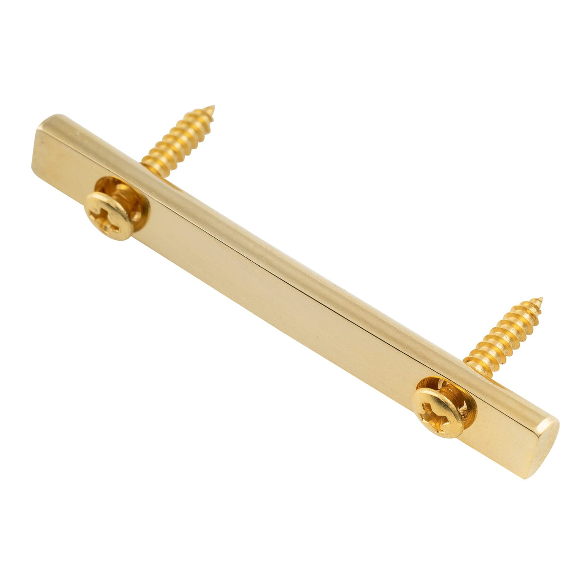 Musiclily Pro 48Mm Brass Guitar String Retainer Bar Trees Guides For Floyd Rose Double Locking Tremolo Bridge System, Gold