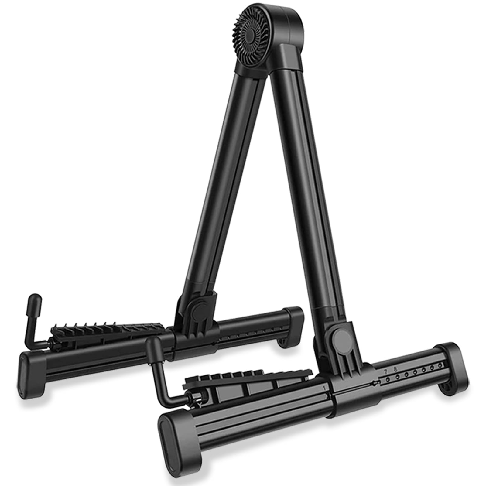 UPELLA Guitar Stands, ABS Plastic Lightweight Strong A-Frame Guitar Floor Stand, Guitar Rack Foldable Guitars Holder for Bass, B