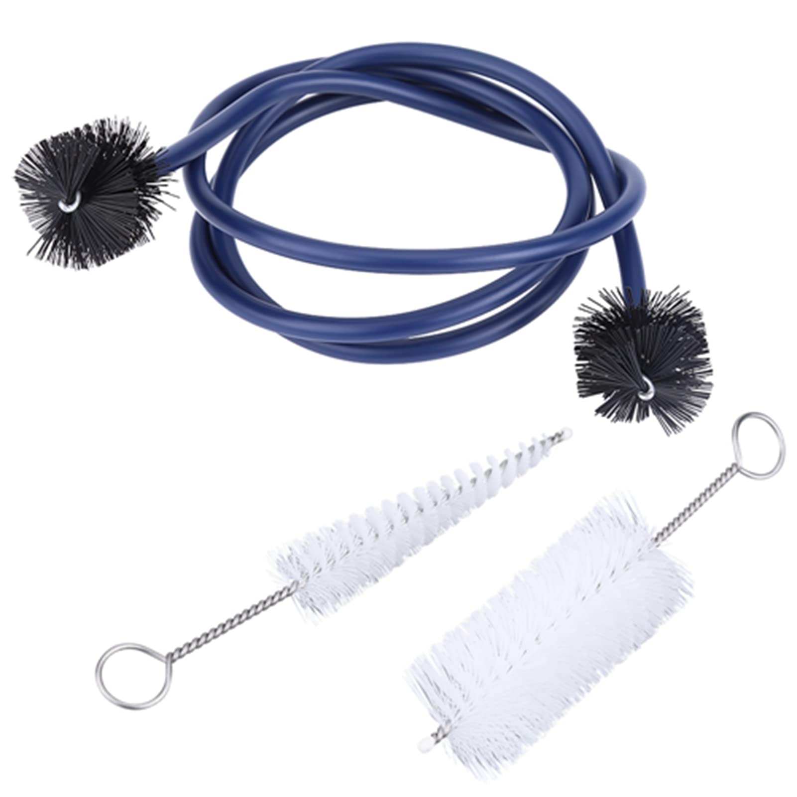 Watris Veiyi Trumpet Cleaning Kit, Trumpet Maintenance Care Kit, Includes Mouthpiece Brush, Valve Brush and Flexible Snake Brush