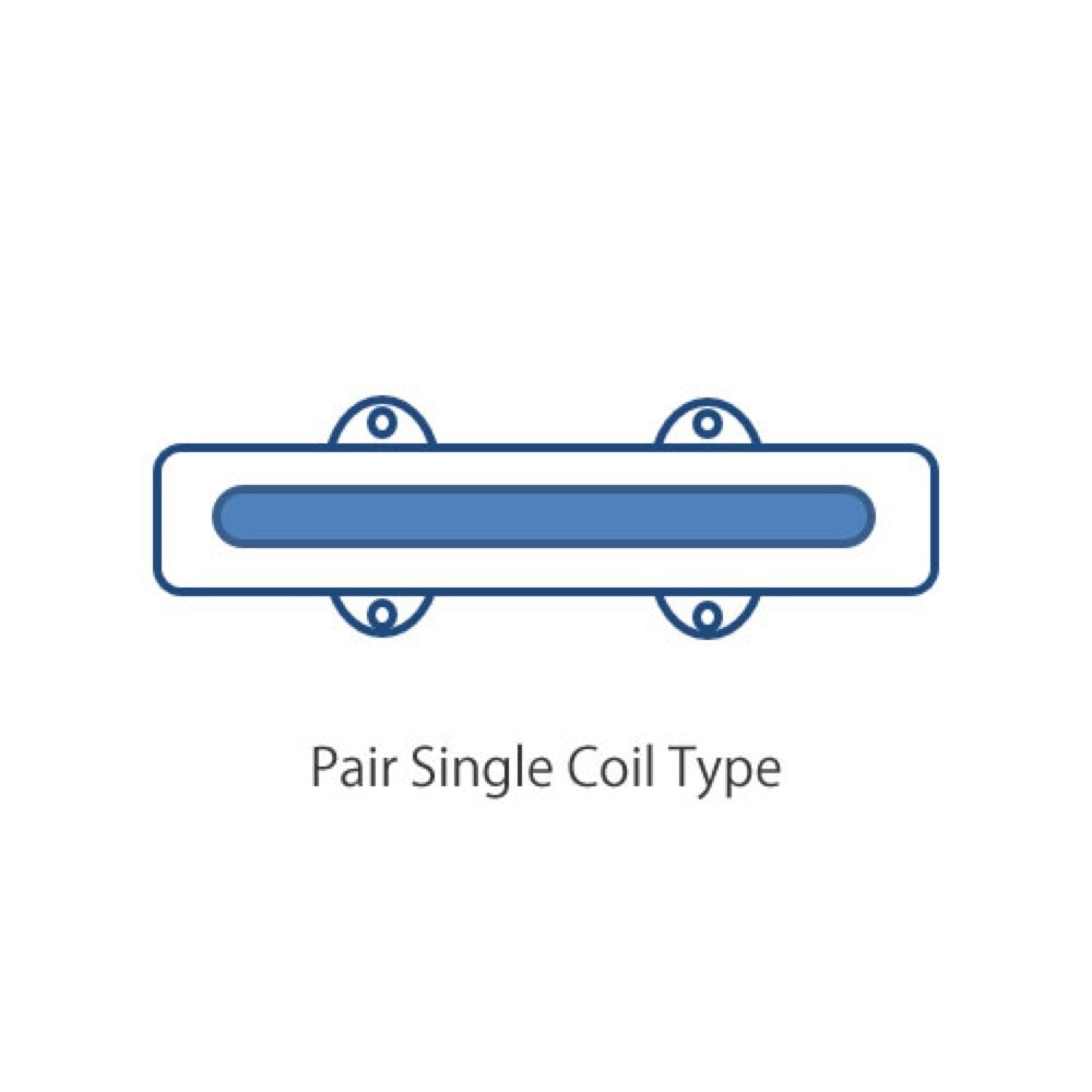 Bartolini 8CBP Classic 4-string P-Bass Pickup Set