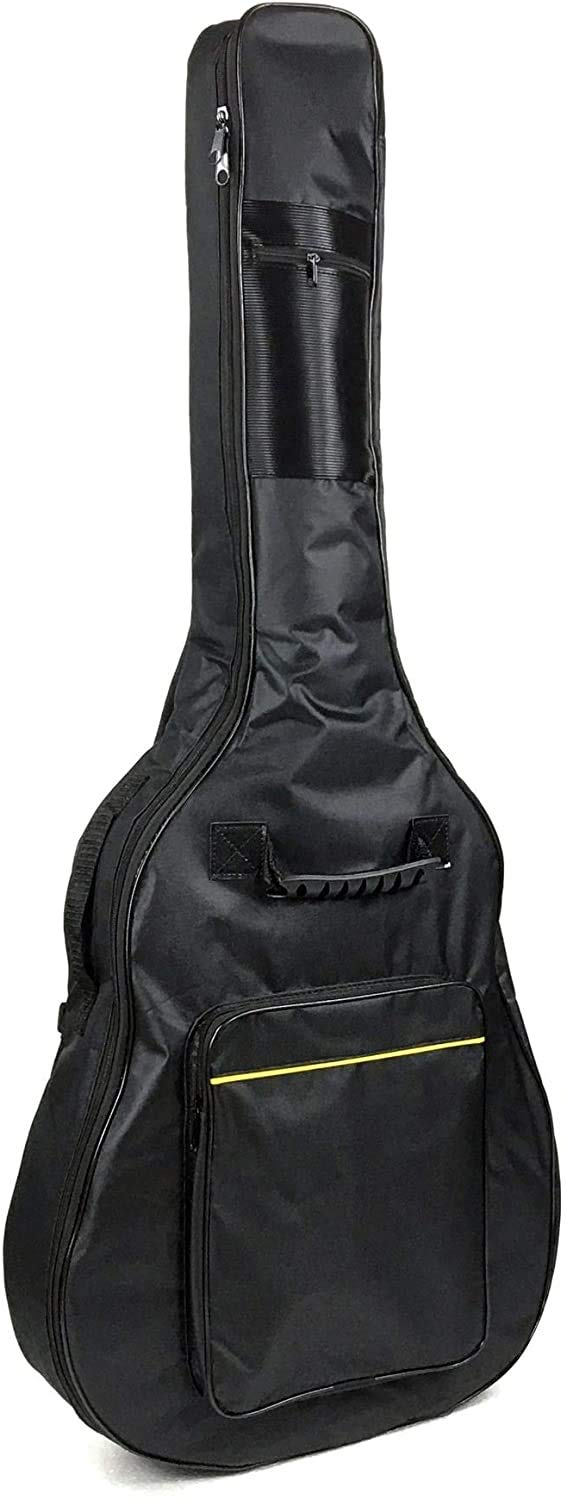 Sure Luxury Sure Luxury 41 Inch Acoustic Guitar Soft Case Gig Bag Backpack - Black