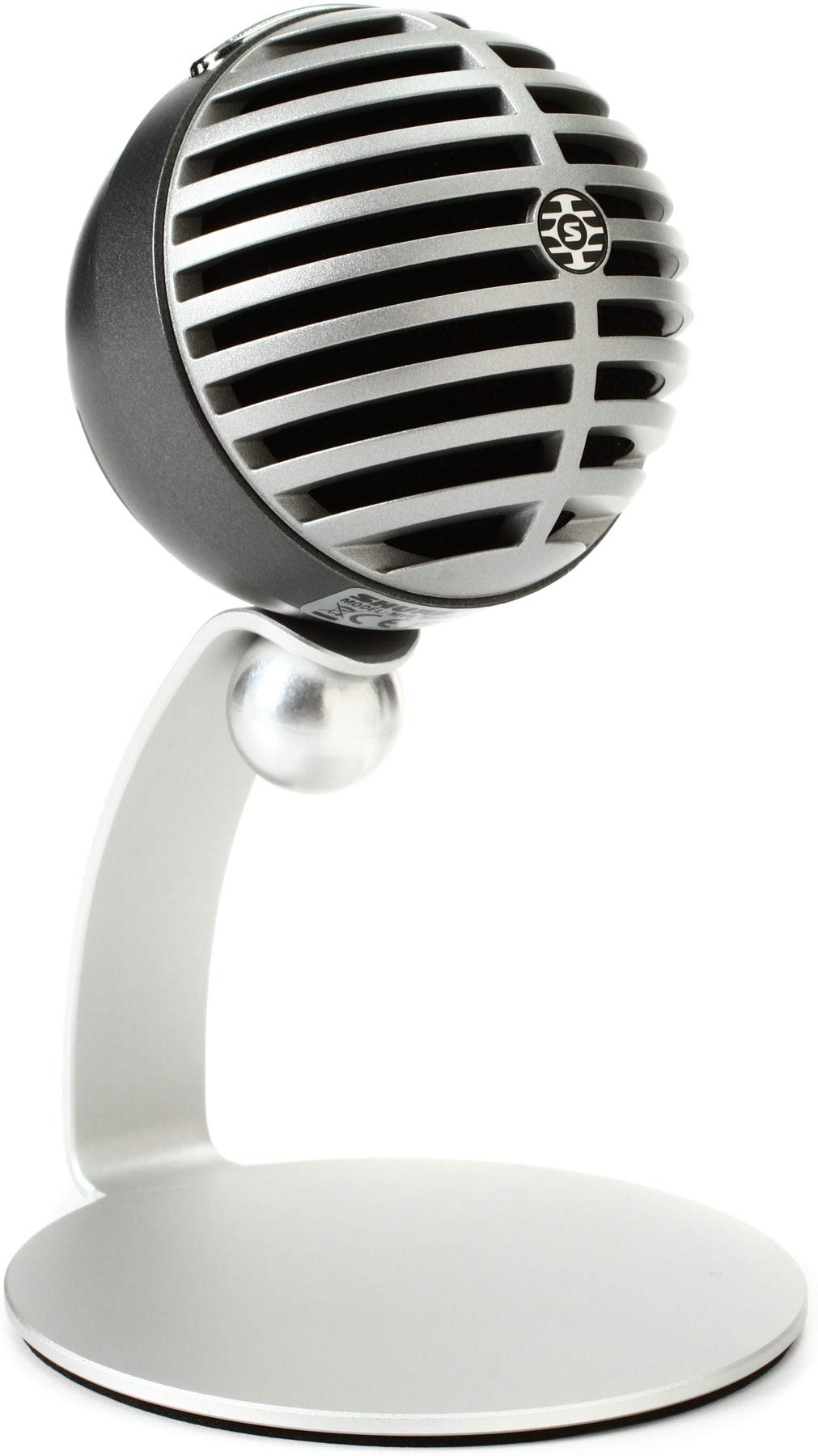 Shure Mv5 Digital Condenser Microphone With Usb And Lightning Cables - Gray With Black Foam