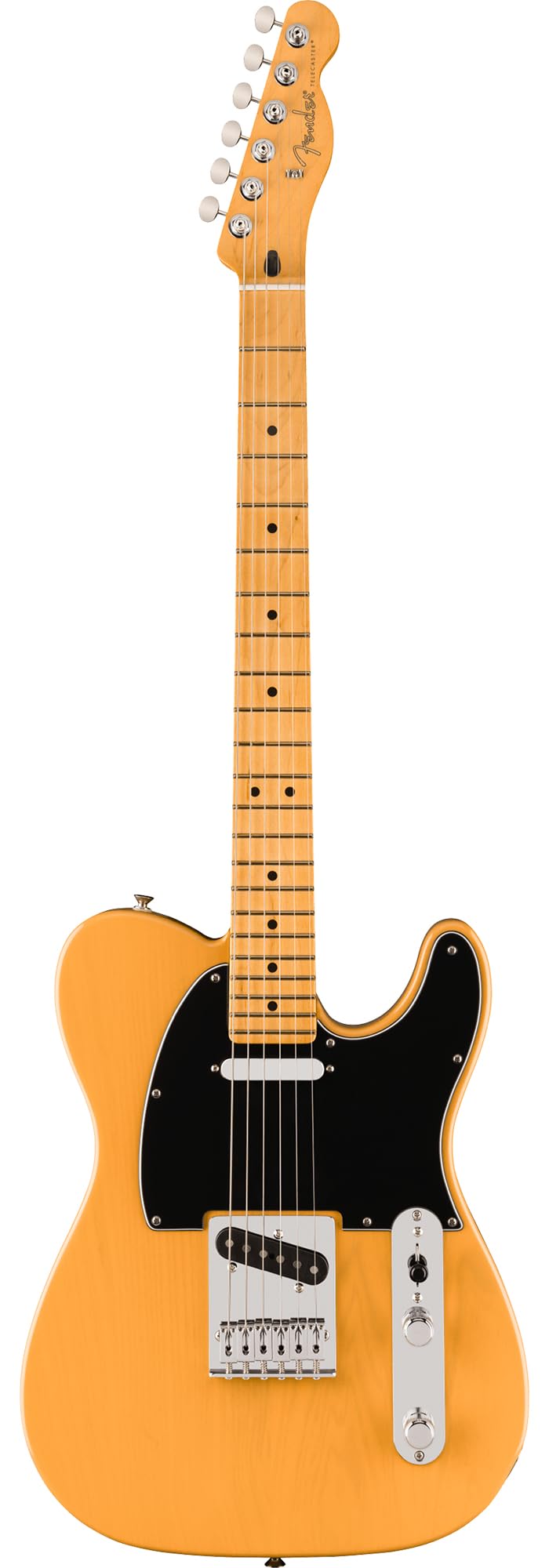Fender Player II Telecaster - Butterscotch Blonde Bundle with Gig Bag, Strap, Cable, 3-Pack Picks and Guitar Cleaning Kit