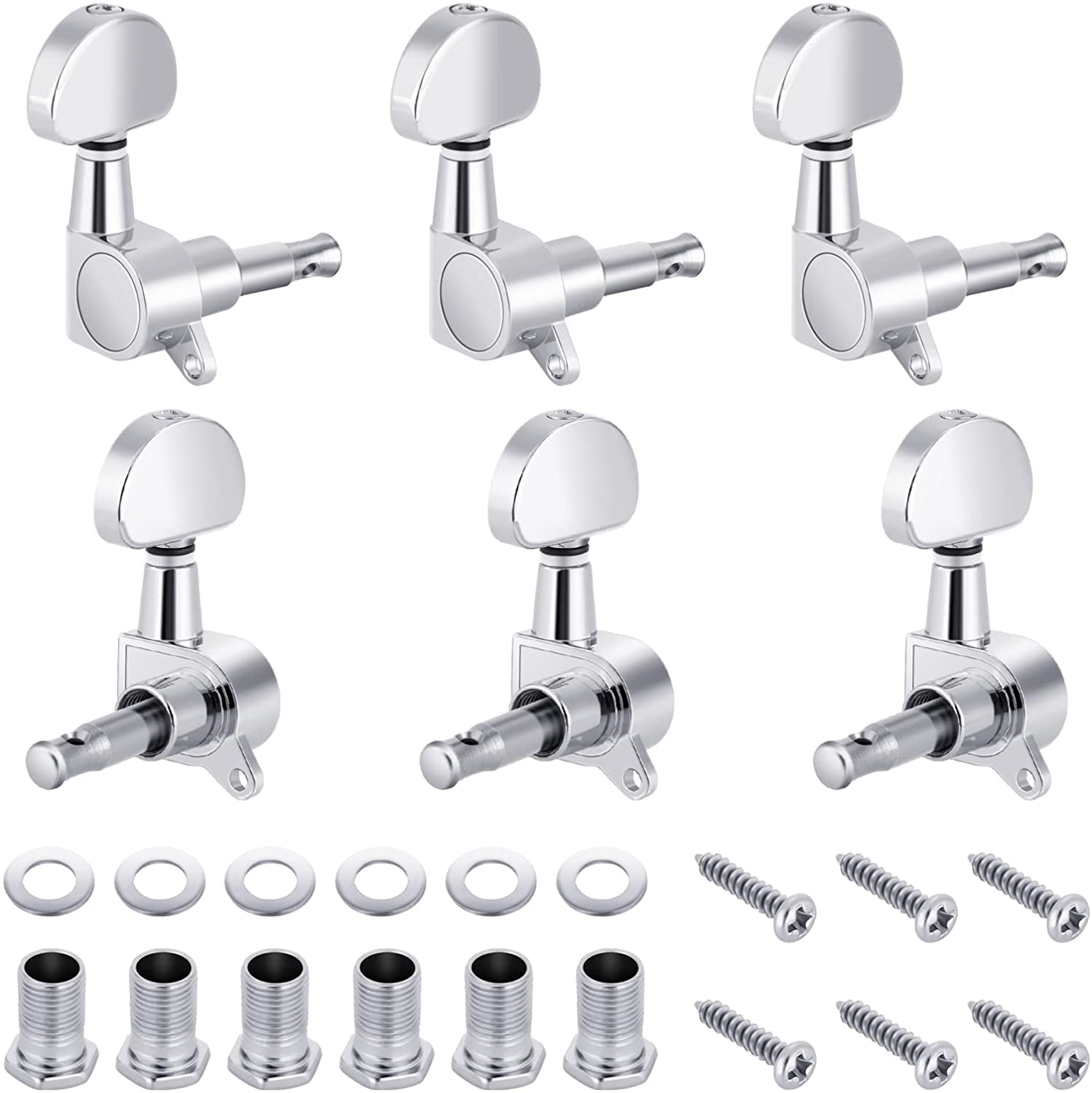 Device Of Urban Infotech 6 Pieces Guitar String Tuning Pegs Guitar Keys For Acoustic Guitar Machine Heads Knobs Tuning Keys For 