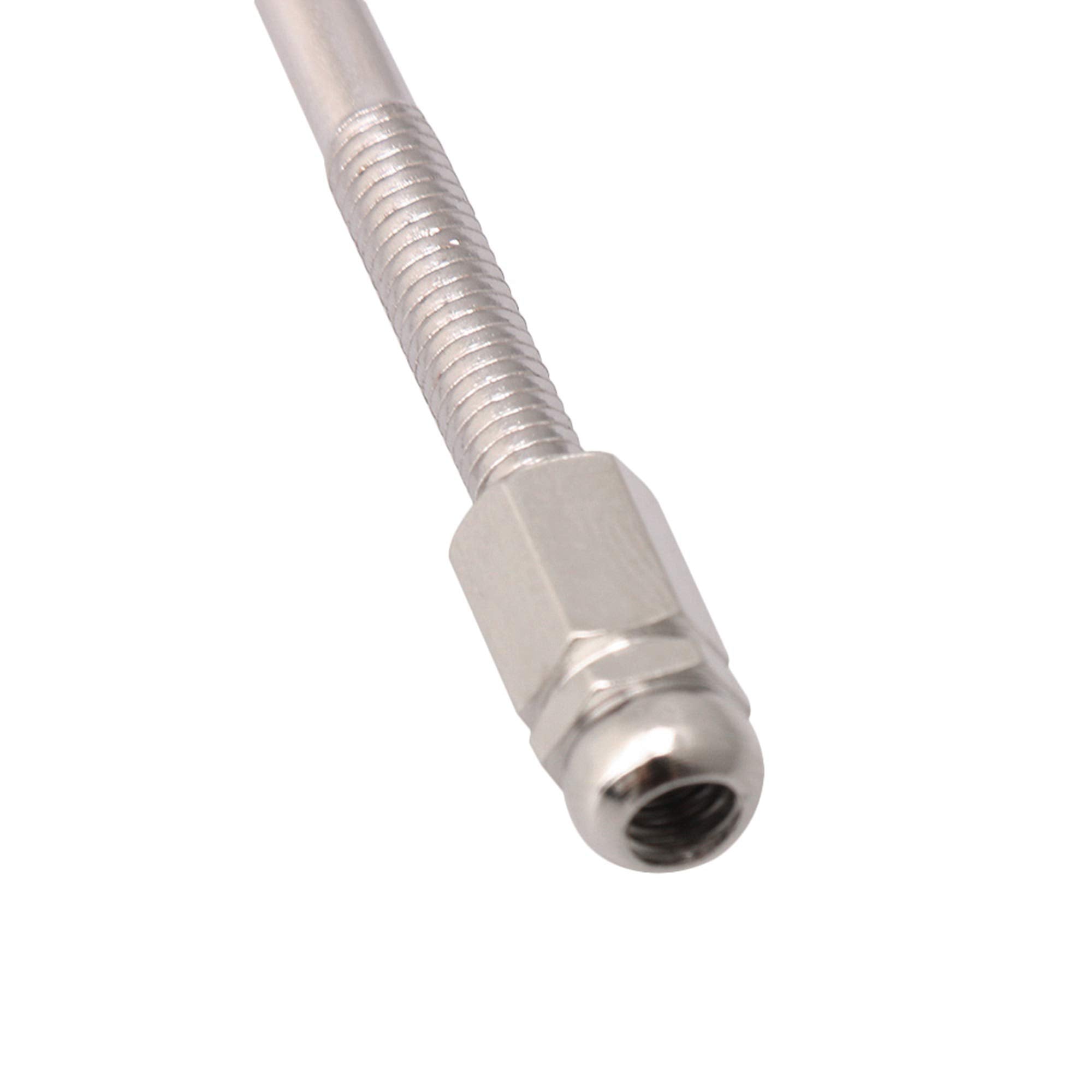 Yibuy Set of Chrome Traditional 24 Pieces Banjo Bracket Hook & Nut 2.27 inches Total Length